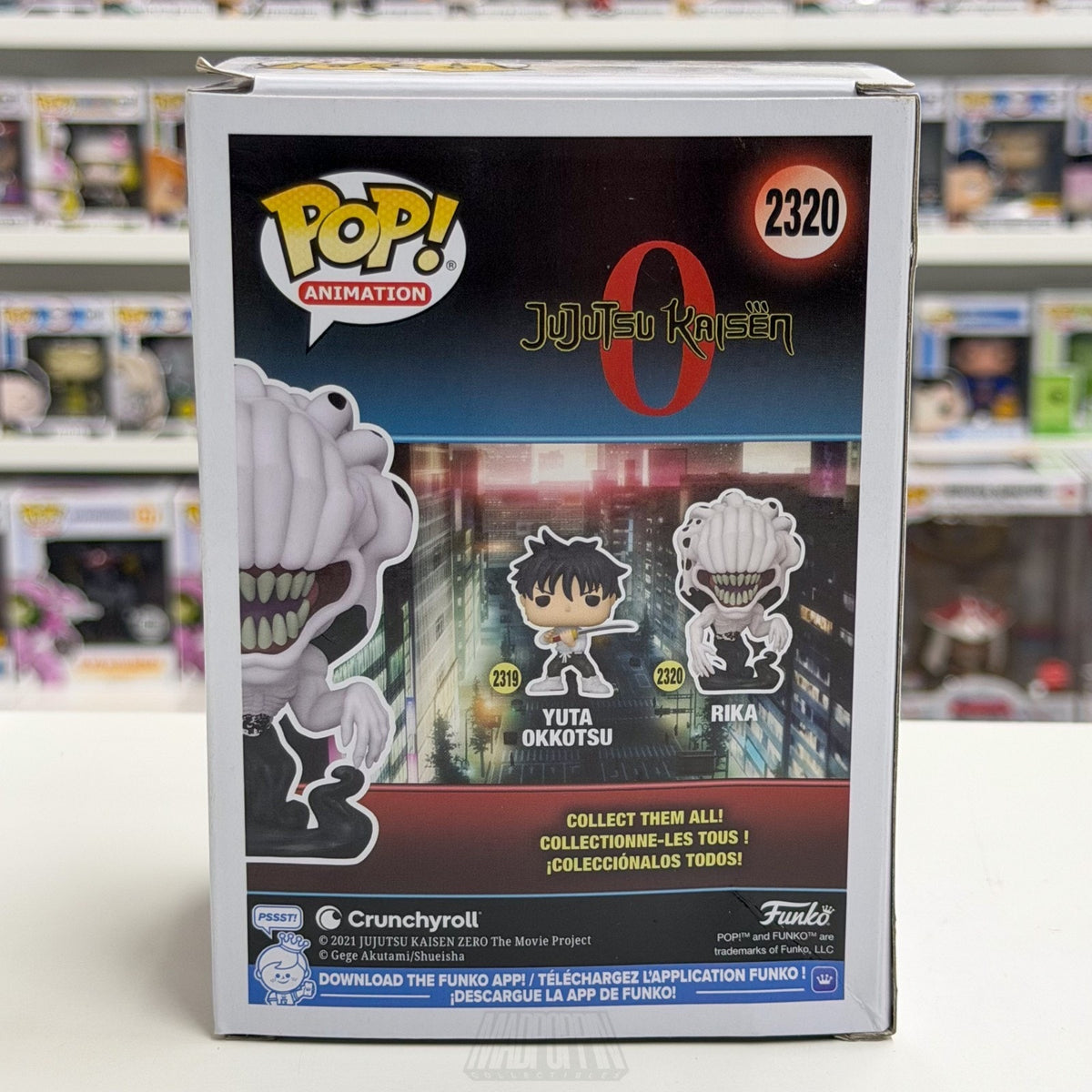 Funko Pop Anime Jujustsu Kaisen Rika Orimoto 2320 Japanese Manga Vinyl Figure