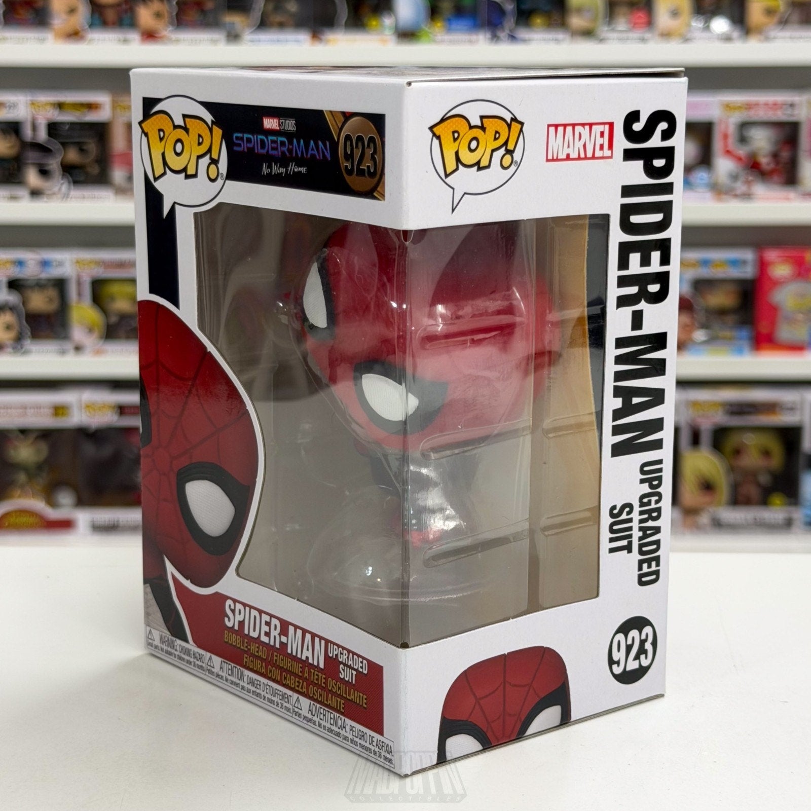 Funko Pop Marvel Spider-Man No Way Home Upgraded Suit 923 Superhero Vinyl Figure