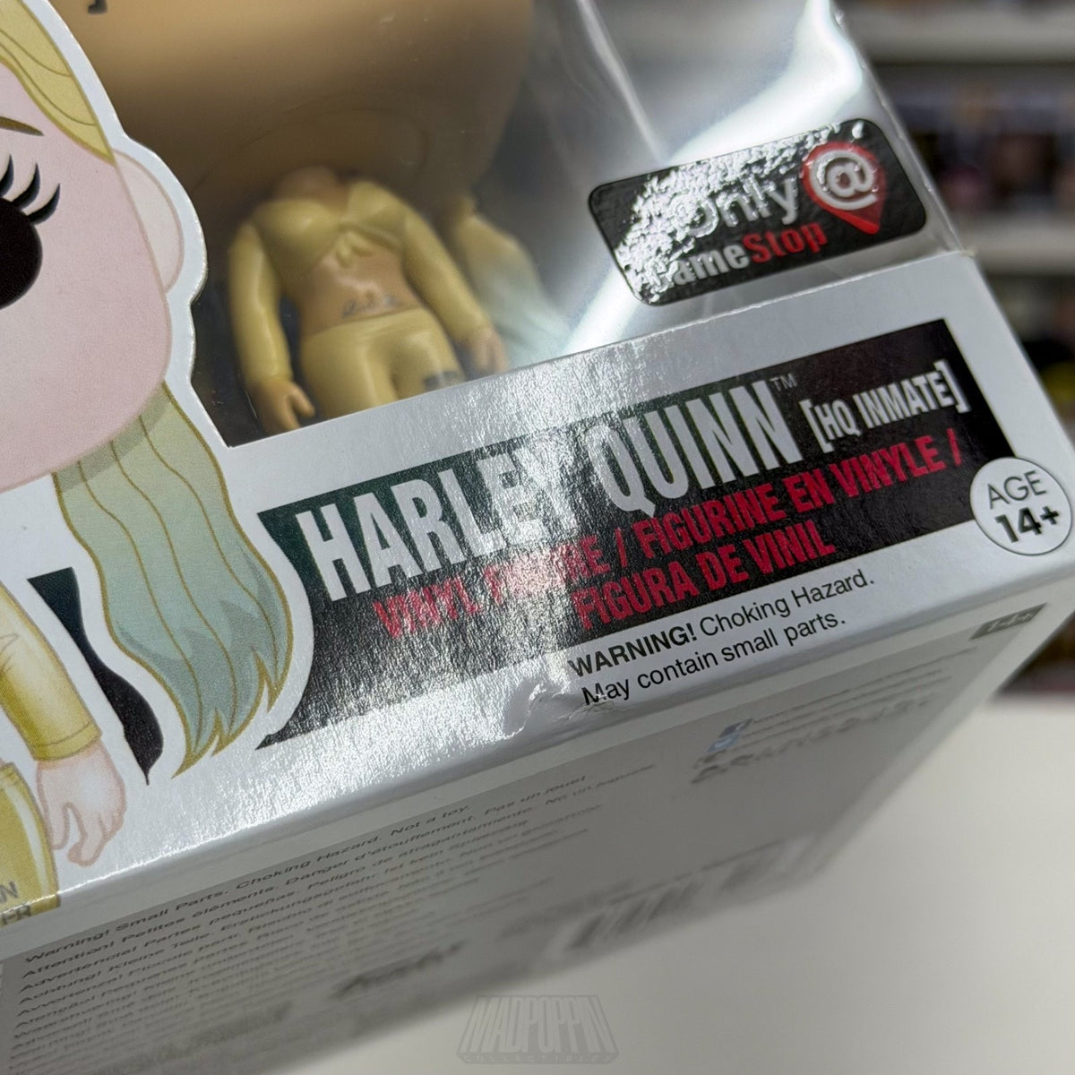 Funko Pop DC Heroes Suicide Squad Harley Quinn Inmate GameStop 105 Vinyl Figure
