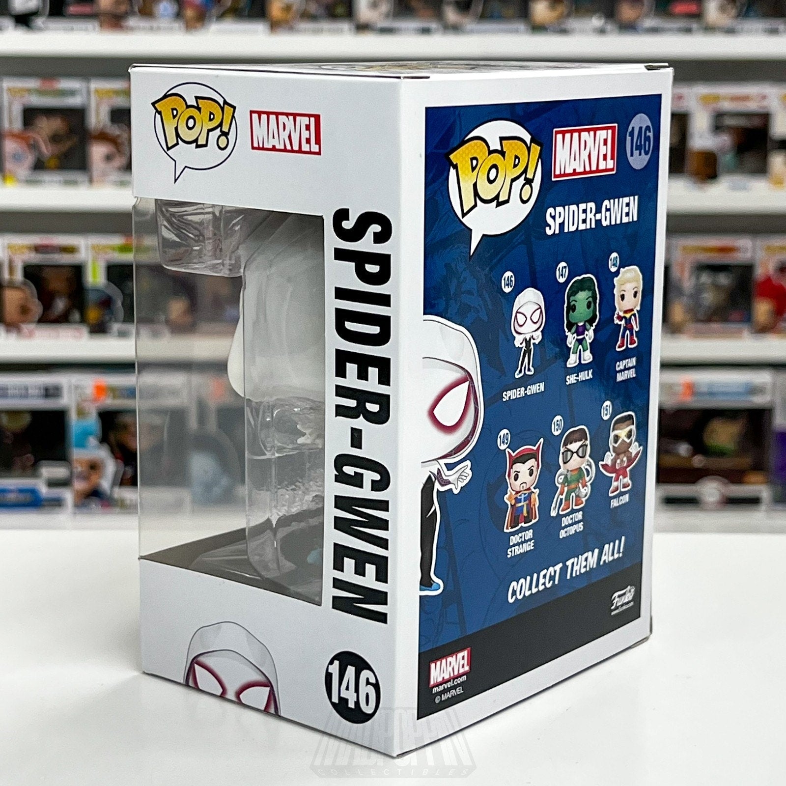 Funko Pop Marvel Spider Gwen Stacy 146 Superhero Vaulted Toy MCU Vinyl Figure