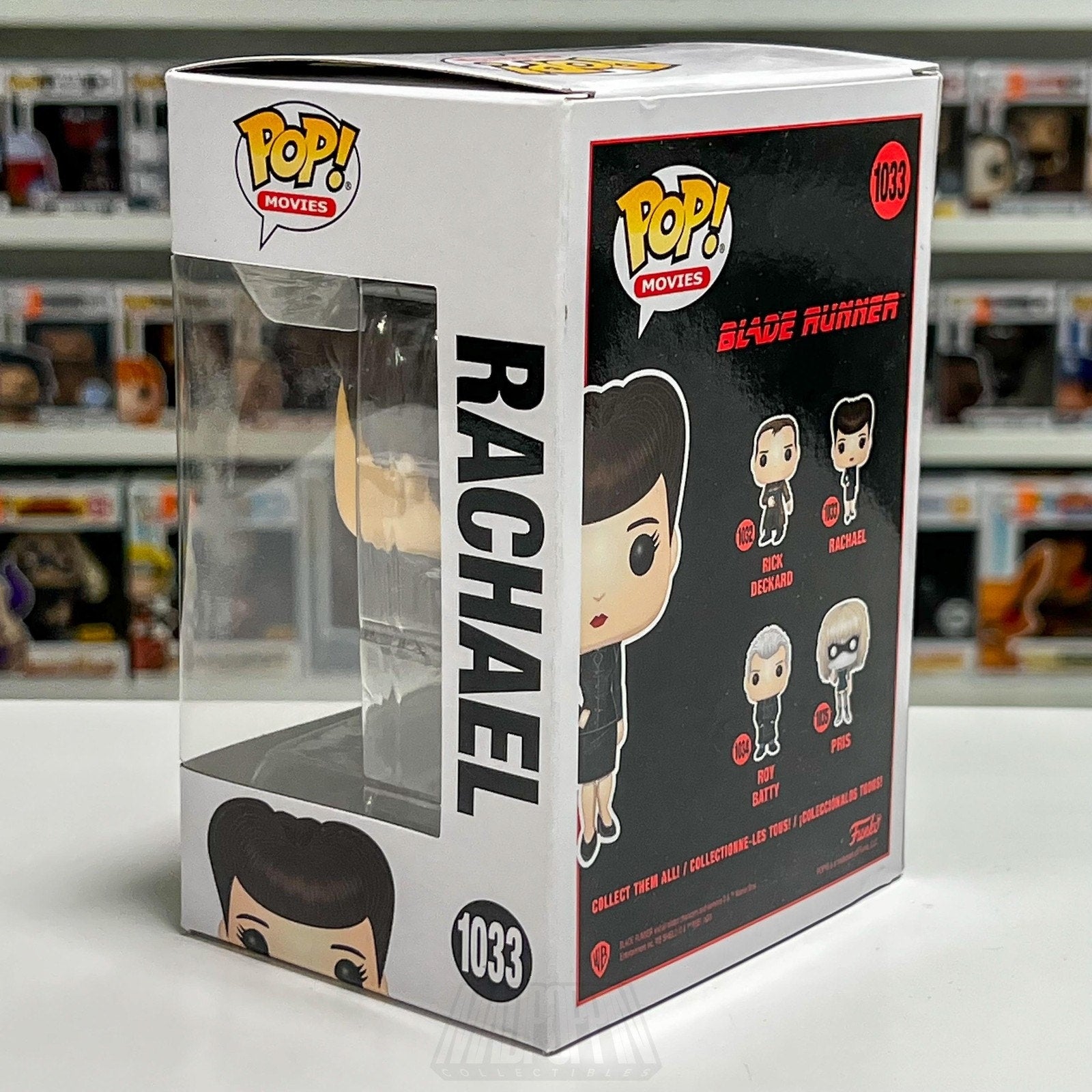 Funko Pop Movies Blade Runner Rachael 1033 SciFi Toy Ridley Scott Vinyl Figure