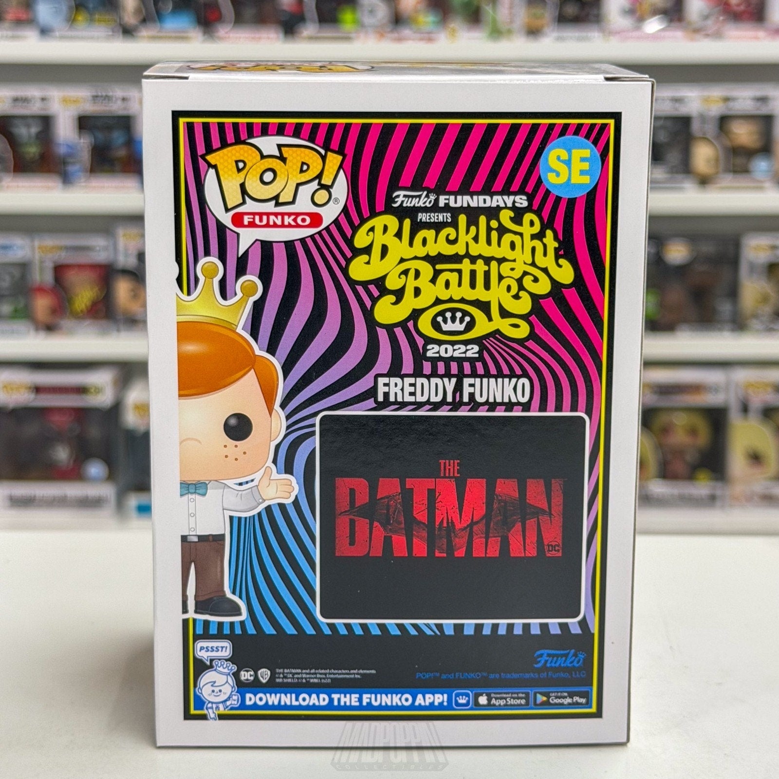 Funko Pop Fundays Blacklight Battle Batman SE DC Super Heroes Toy Vinyl Figure