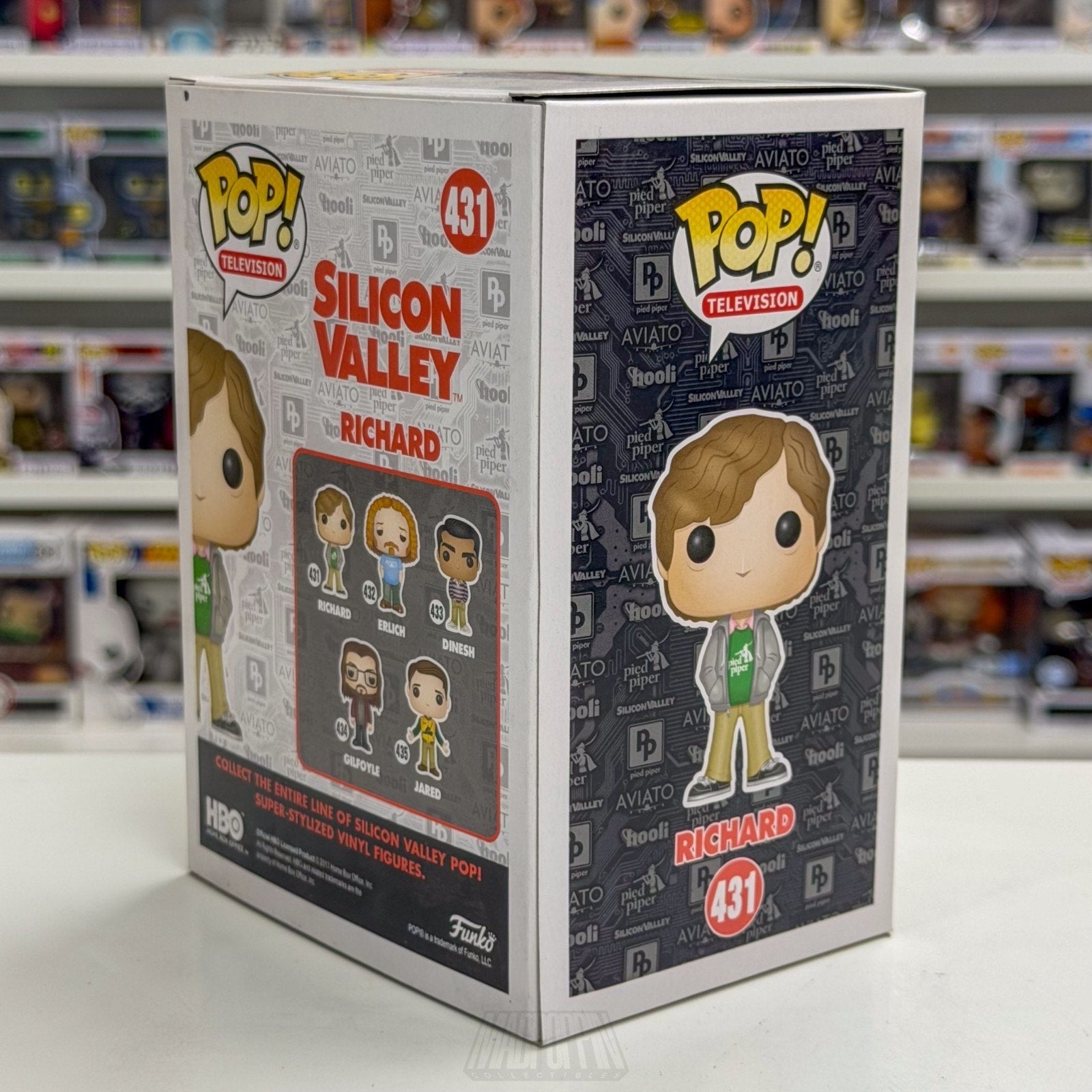 Funko Pop TV Silicon Valley Richard Hendricks 431 HBO Comedy Show Vinyl Figure