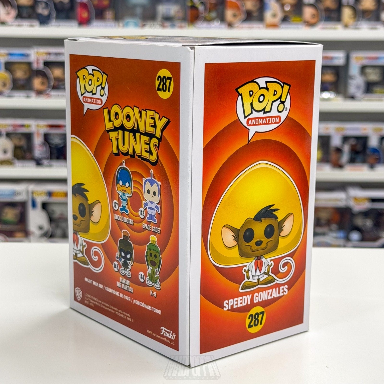 Funko Pop Animation Looney Tunes Speedy Gonzales NYCC 287 Cartoon Vinyl Figure