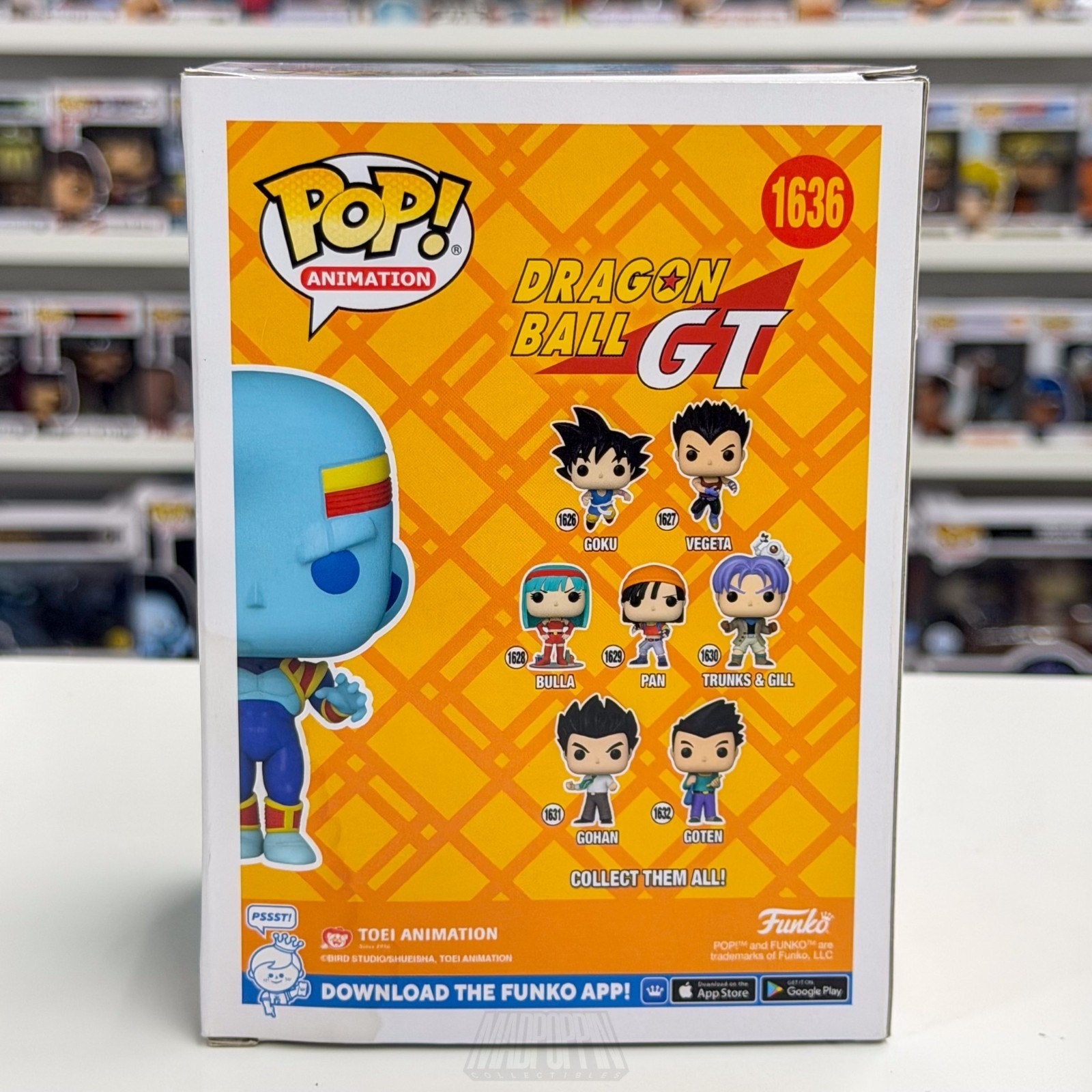Funko Pop Anime Dragon Ball GT Baby Funko Shop 1636 Japan Manga Toy Vinyl Figure