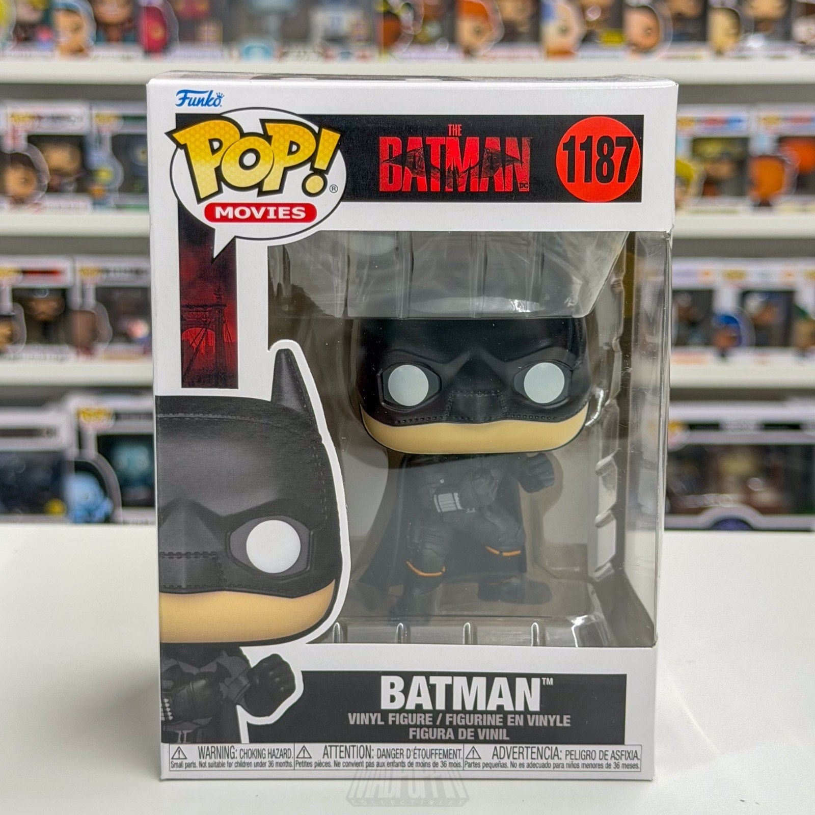Funko Pop DC Movies The Batman 1187 Dark Night Detective Superhero Vinyl Figure