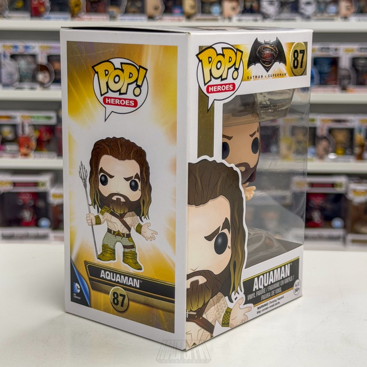 Funko Pop DC Heroes Batman v Superman Dawn of Justice Aquaman 87 Vinyl Figure