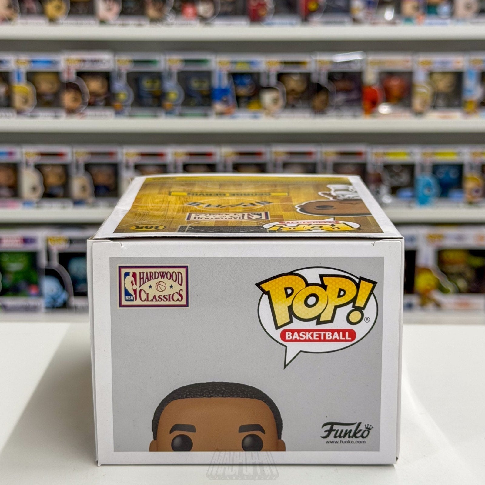 Funko Pop NBA Basketball San Antonio Spurs George Gervin 105 Legend Vinyl Figure