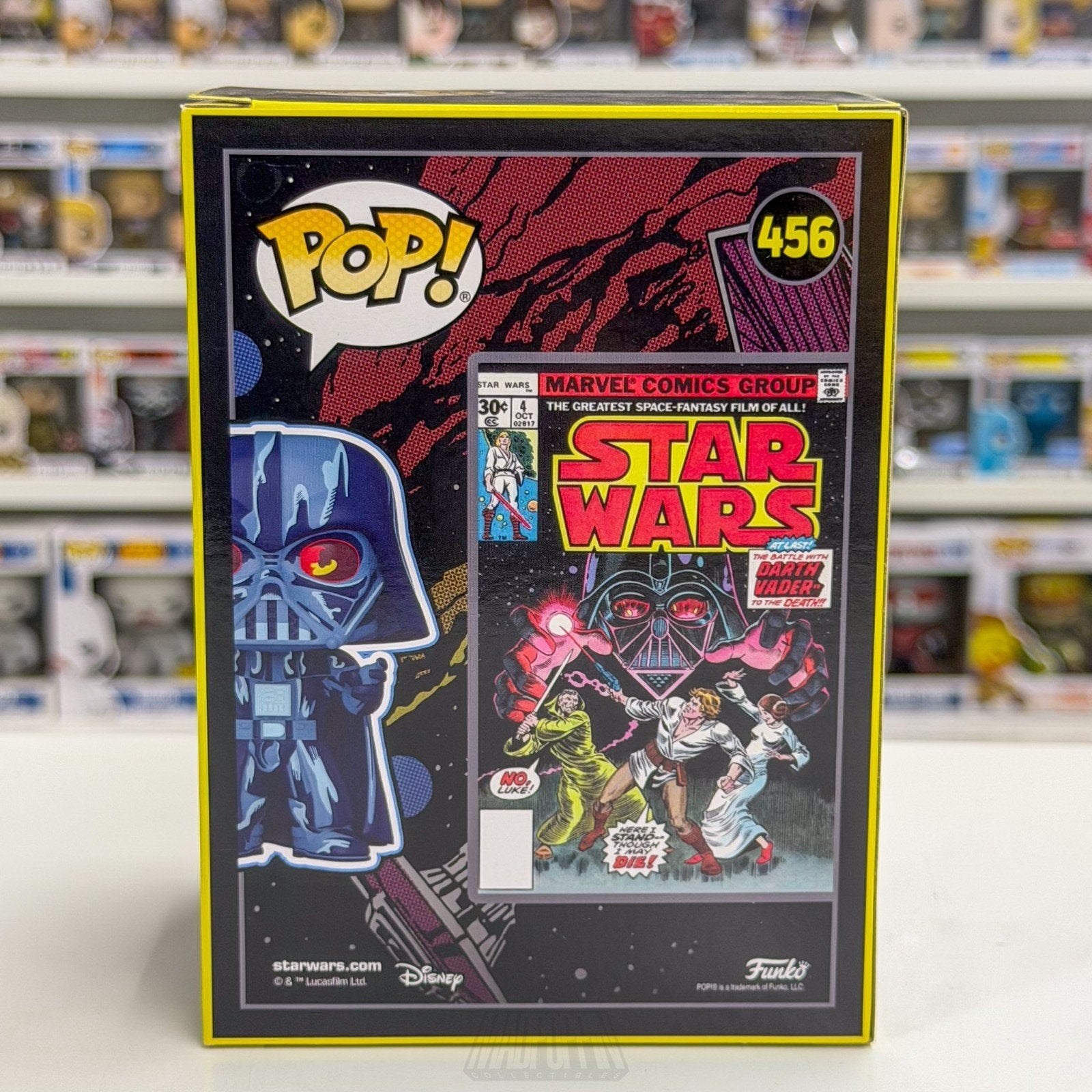 Funko Pop Star Wars Retro Darth Vader Special Edition 456 Sith Jedi Vinyl Figure