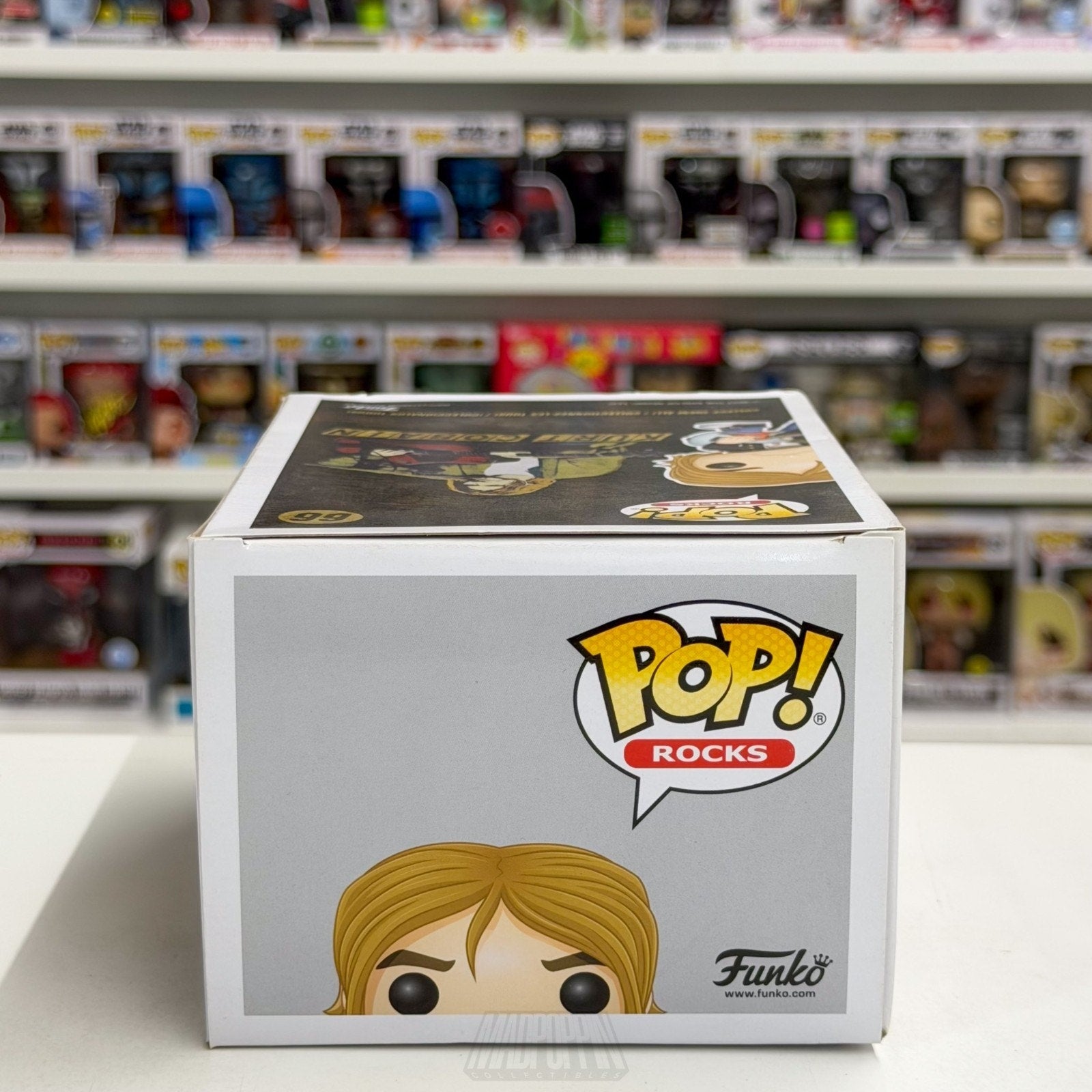 Funko Pop Rocks Nirvana Kurt Cobain Black Sweater Hot Topic 66 Music Toy Figure