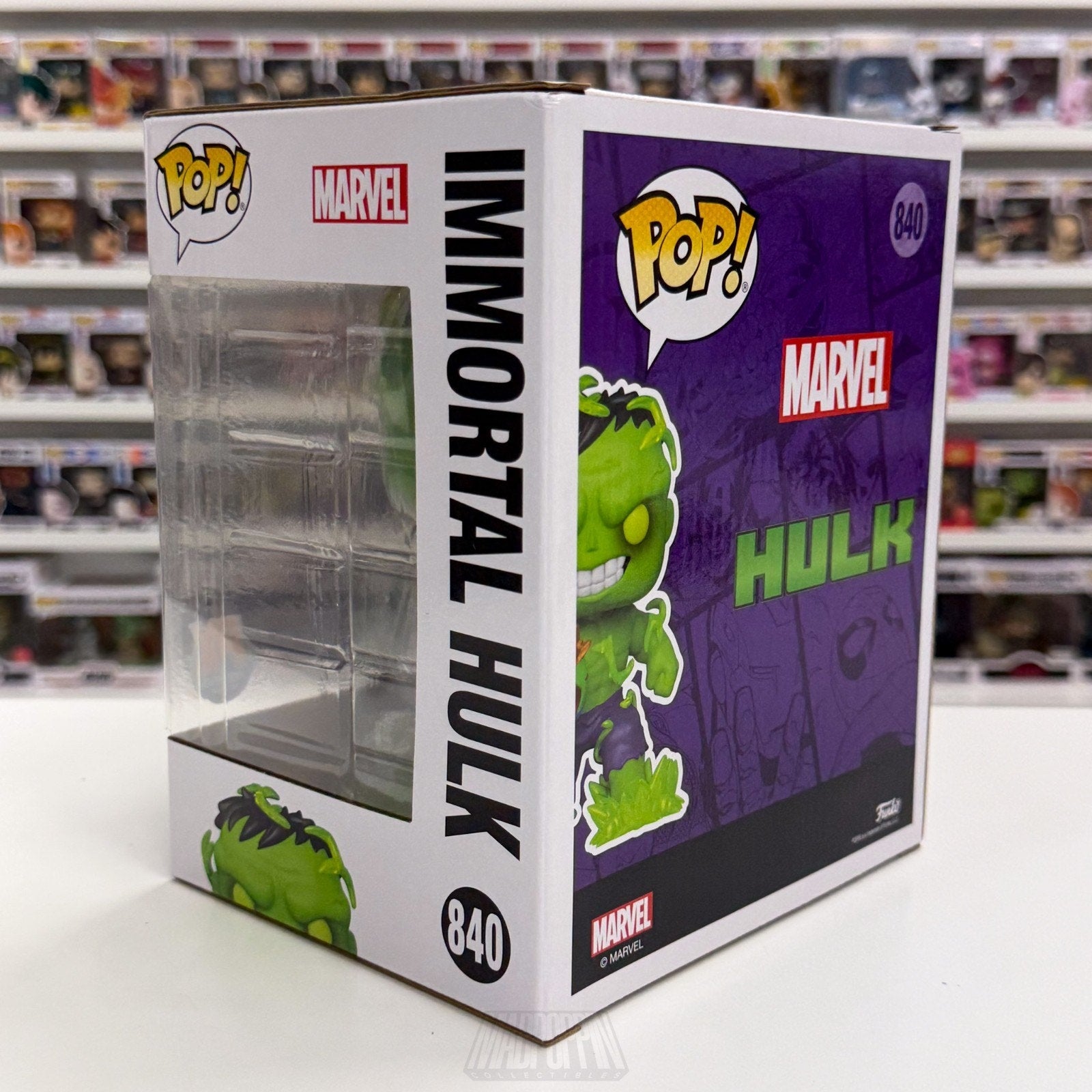 Funko Pop Marvel Immortal Hulk Previews PX Exclusive 840 Horror Vinyl 6" Figure