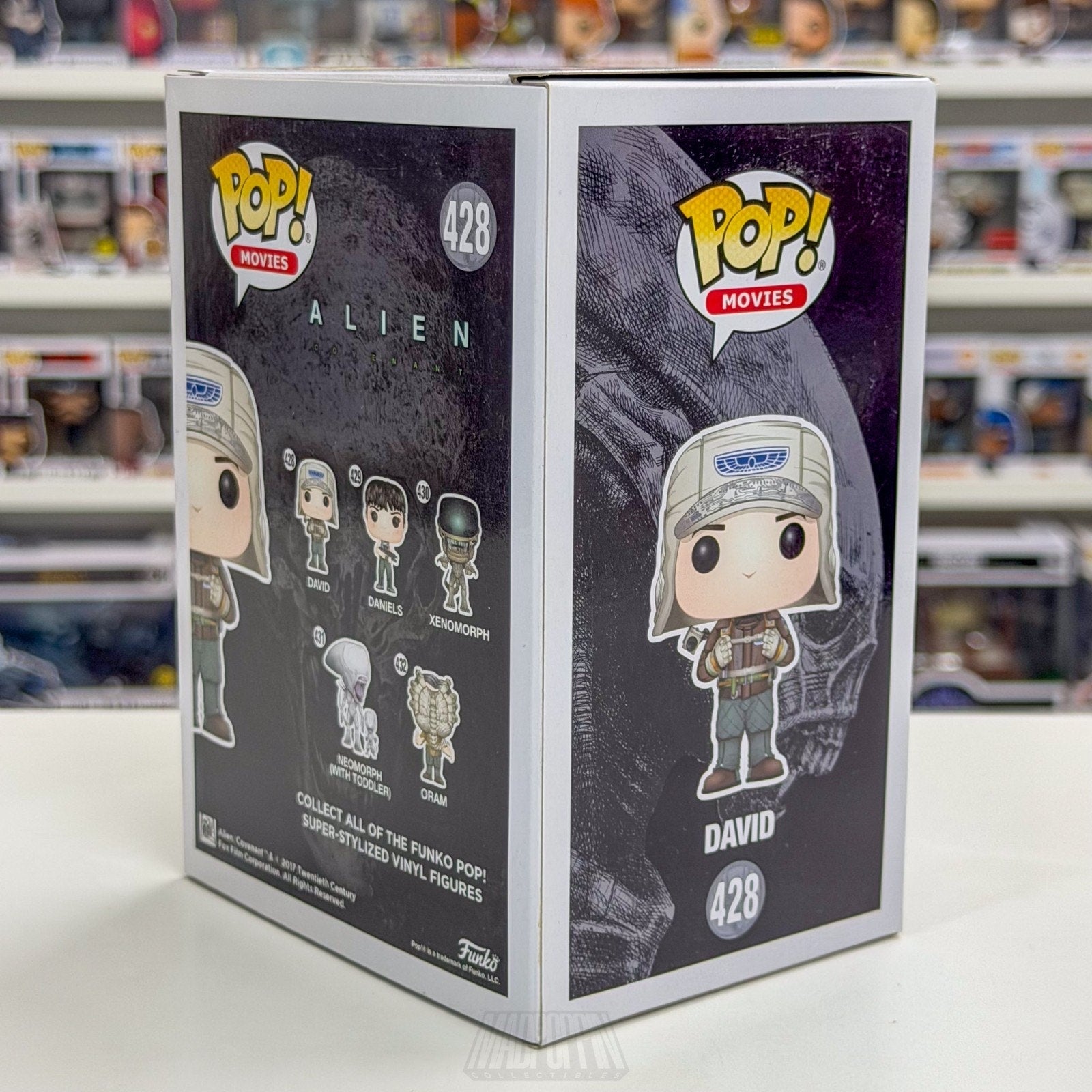 Funko Pop Movies Alien Covenant David 428 Android Sci-Fi Horror Toy Vinyl Figure