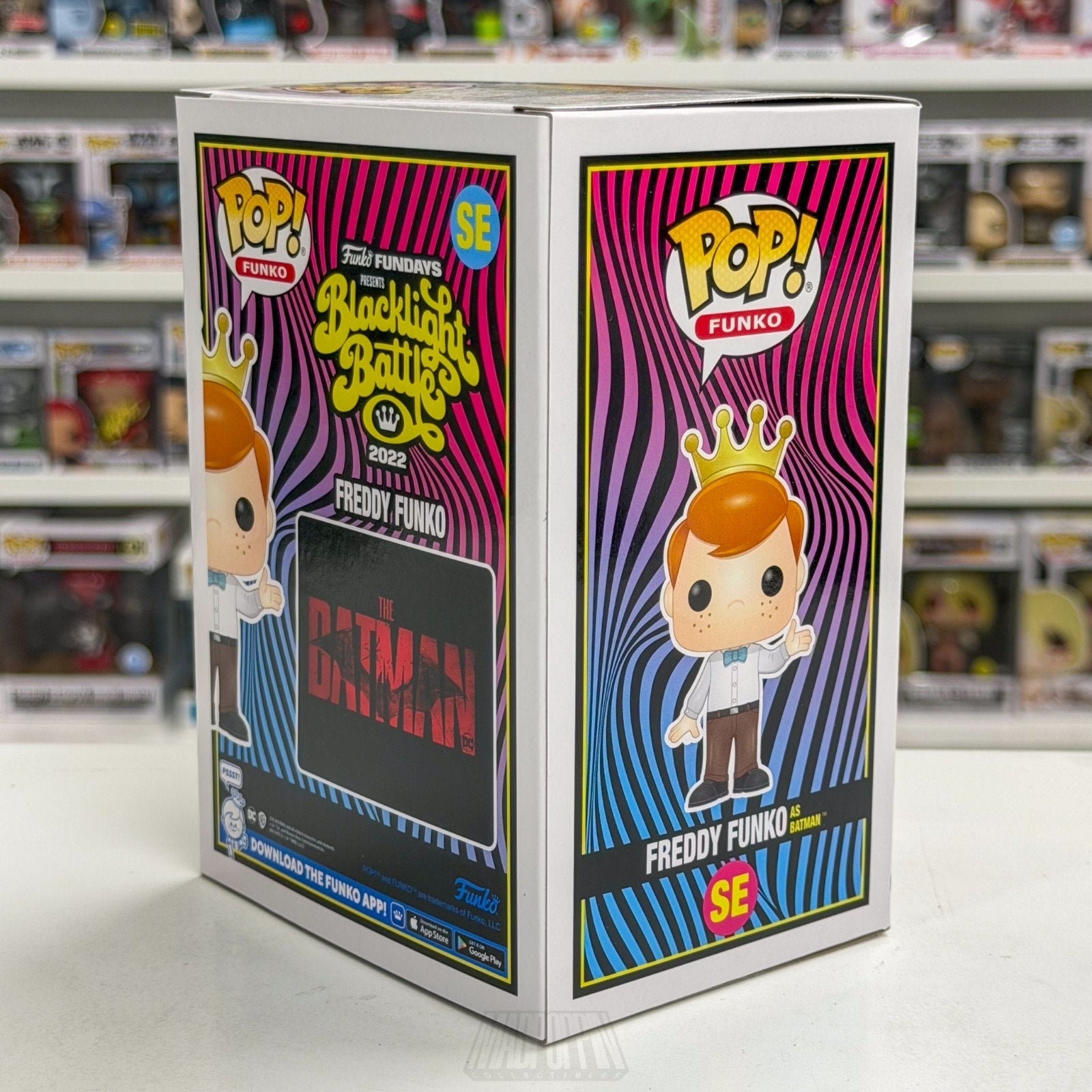Funko Pop Fundays Blacklight Battle Batman SE DC Super Heroes Toy Vinyl Figure