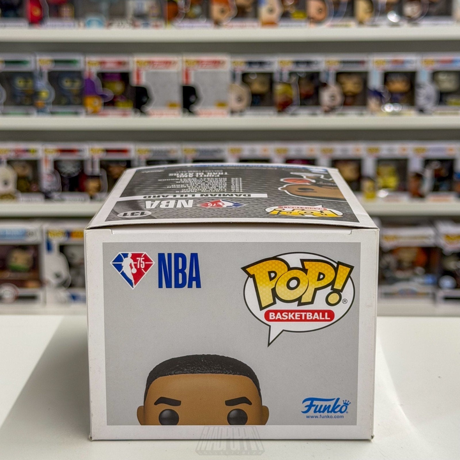 Funko Pop NBA Basketball Portland Trail Blazers Damian Lillard 131 Vinyl Figure