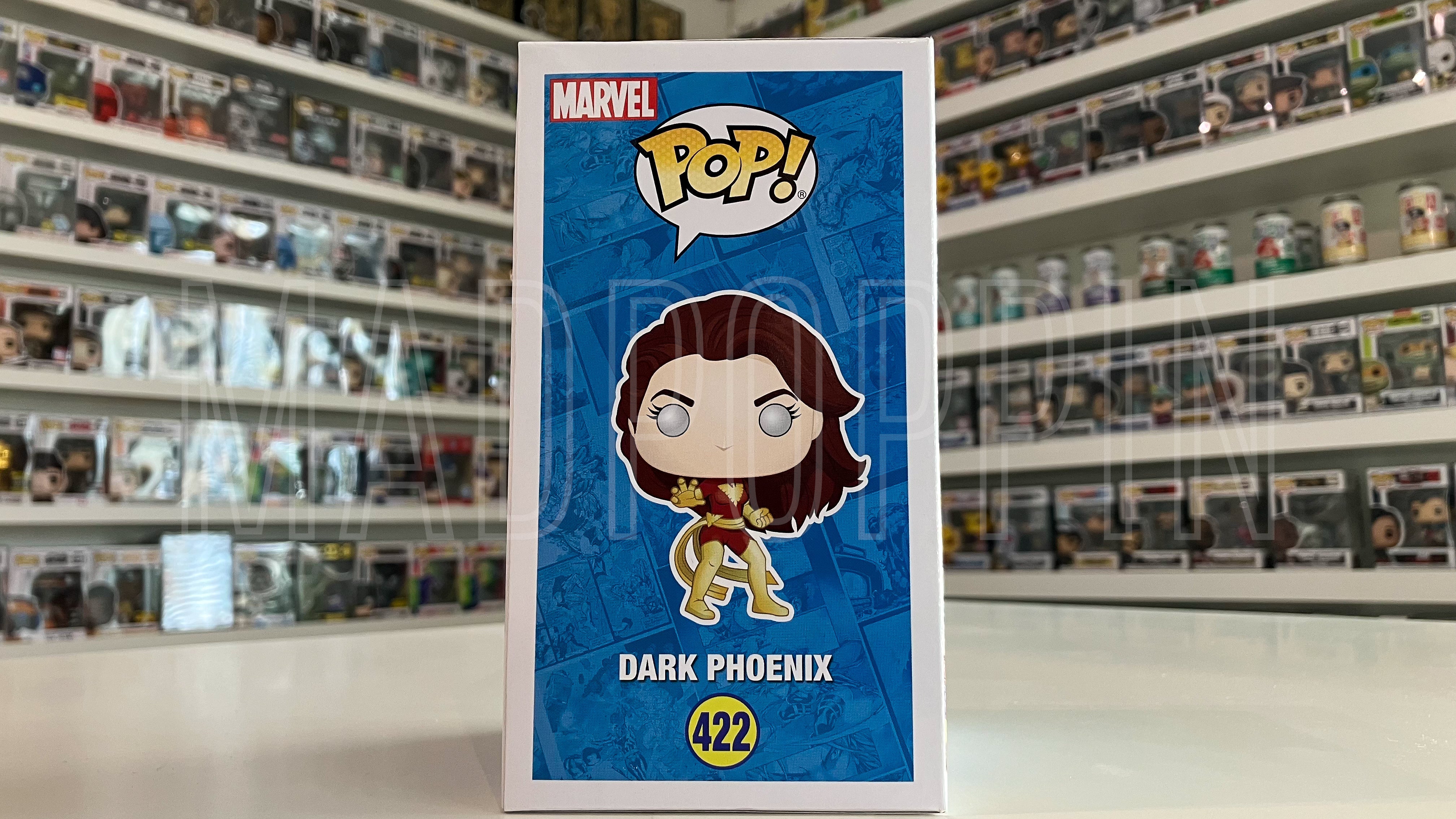Funko Pop Marvel X-Men Dark Phoenix Action Pose Glow Walmart Exclusive #422
