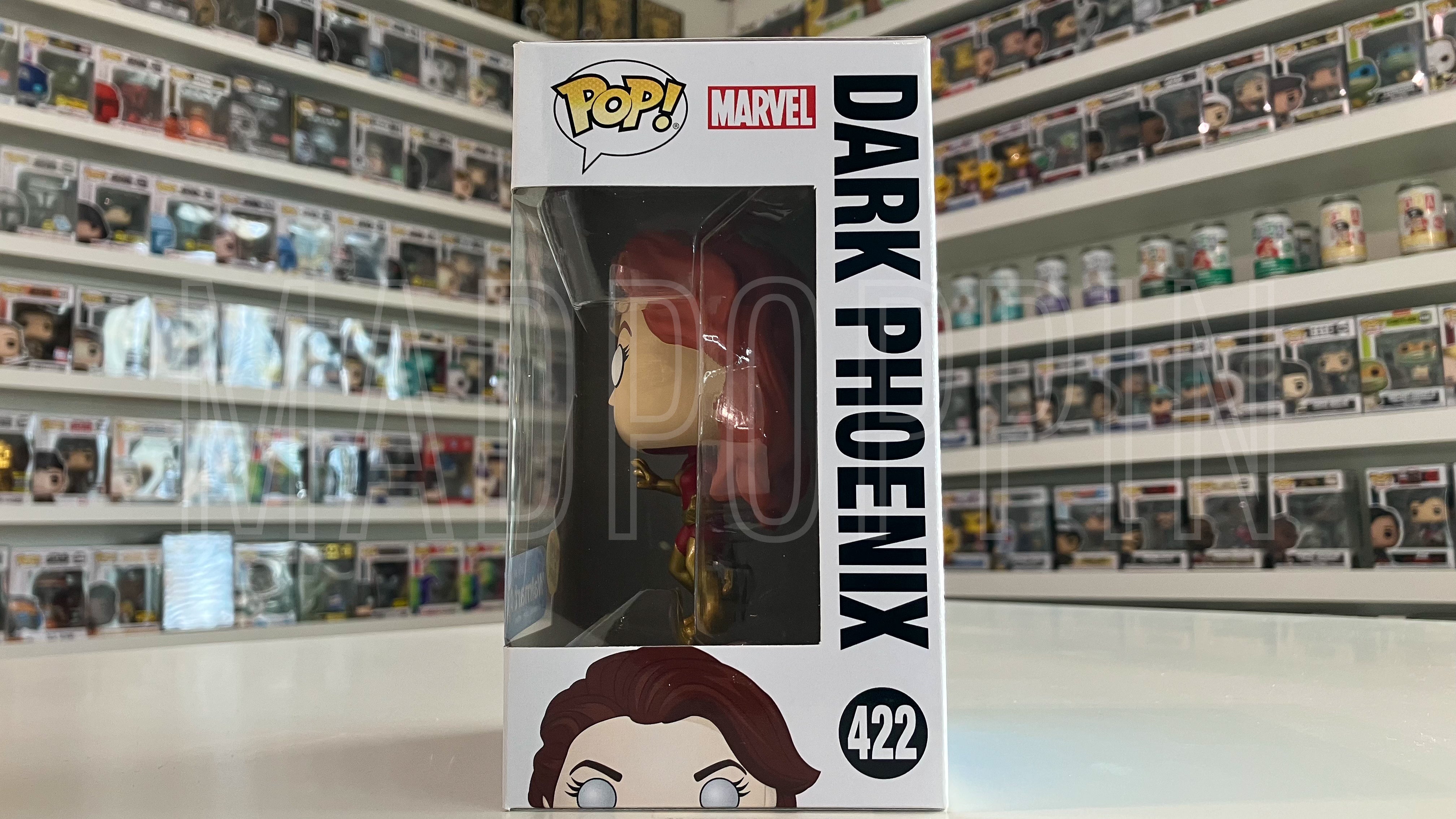 Funko Pop Marvel X-Men Dark Phoenix Action Pose Glow Walmart Exclusive #422