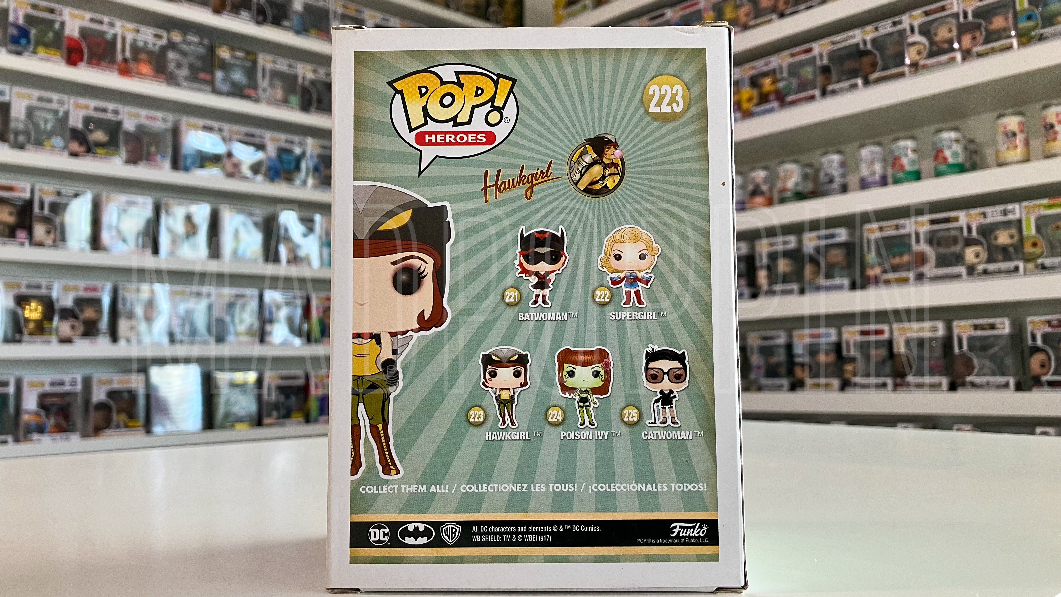 Funko POP! Heroes DC Comics Bombshells Hawkgirl Sepia Hot Topic Exclusive #223
