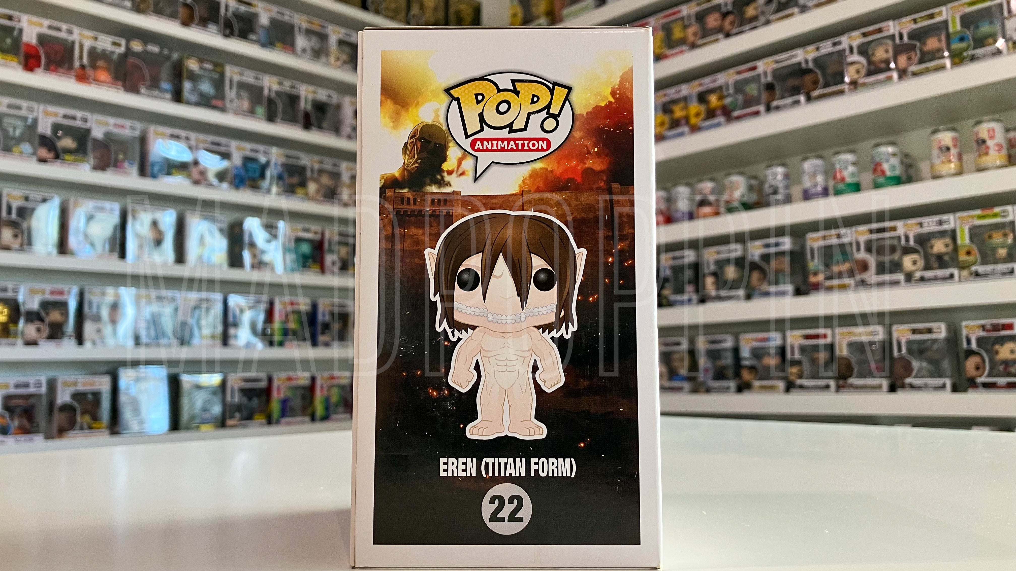 Funko POP! Attack on Titan Eren Titan Form Hot Topic Pre Release Exclusive #22