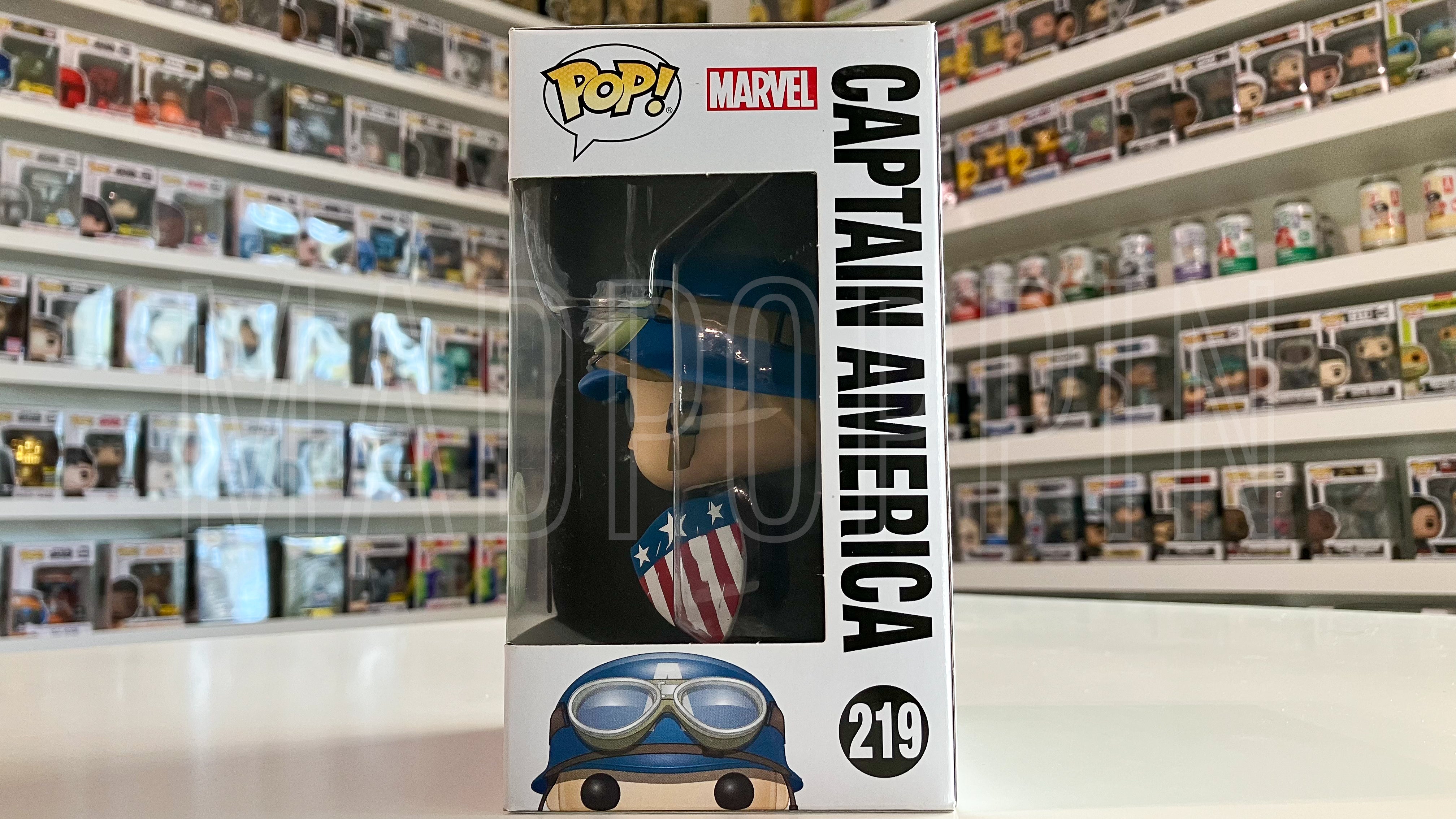 Funko POP! Captain America The First Avenger WWII Spring Convention ECCC #219