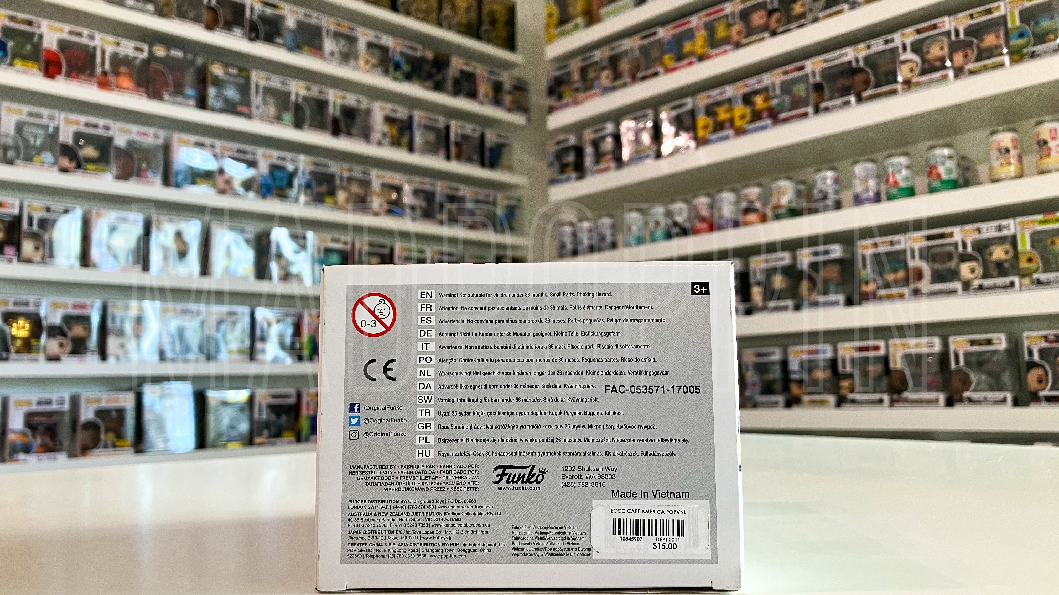 Funko POP! Captain America The First Avenger WWII Spring Convention ECCC #219