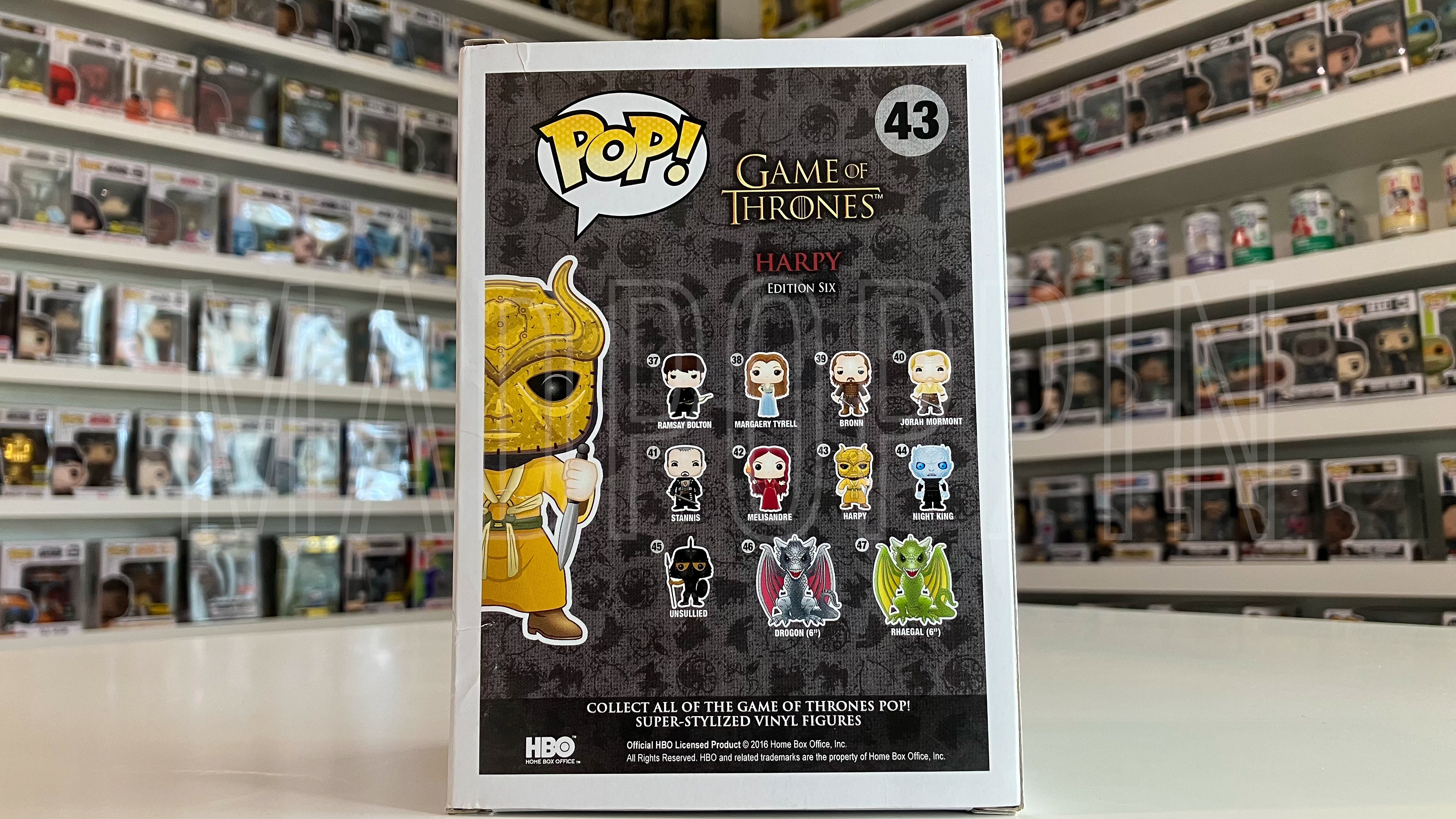 Funko POP! TV HBO Game of Thrones Harpy Vaulted #43