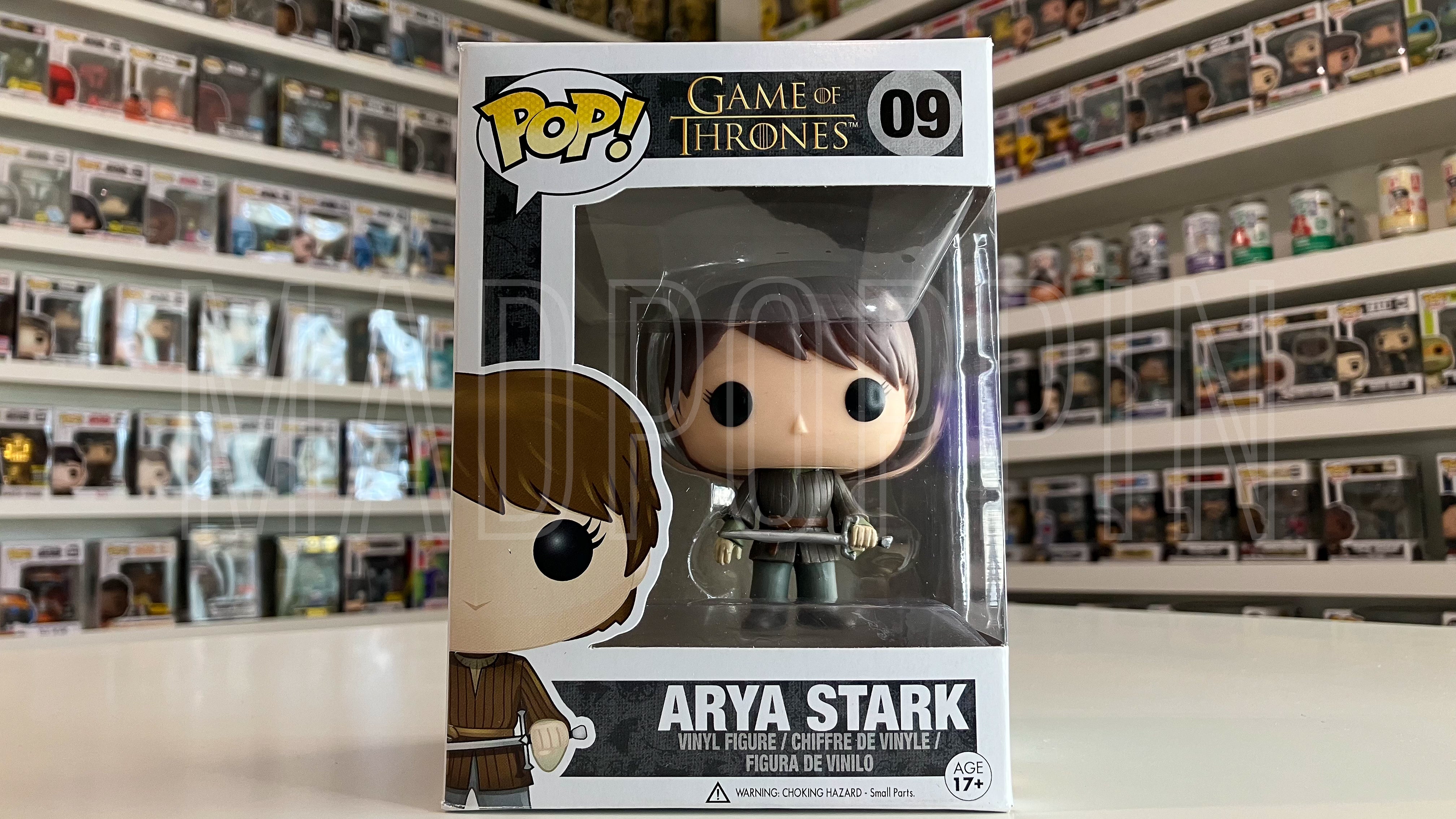 Funko POP! TV HBO Game of Thrones Arya Stark Original Release Vaulted #09