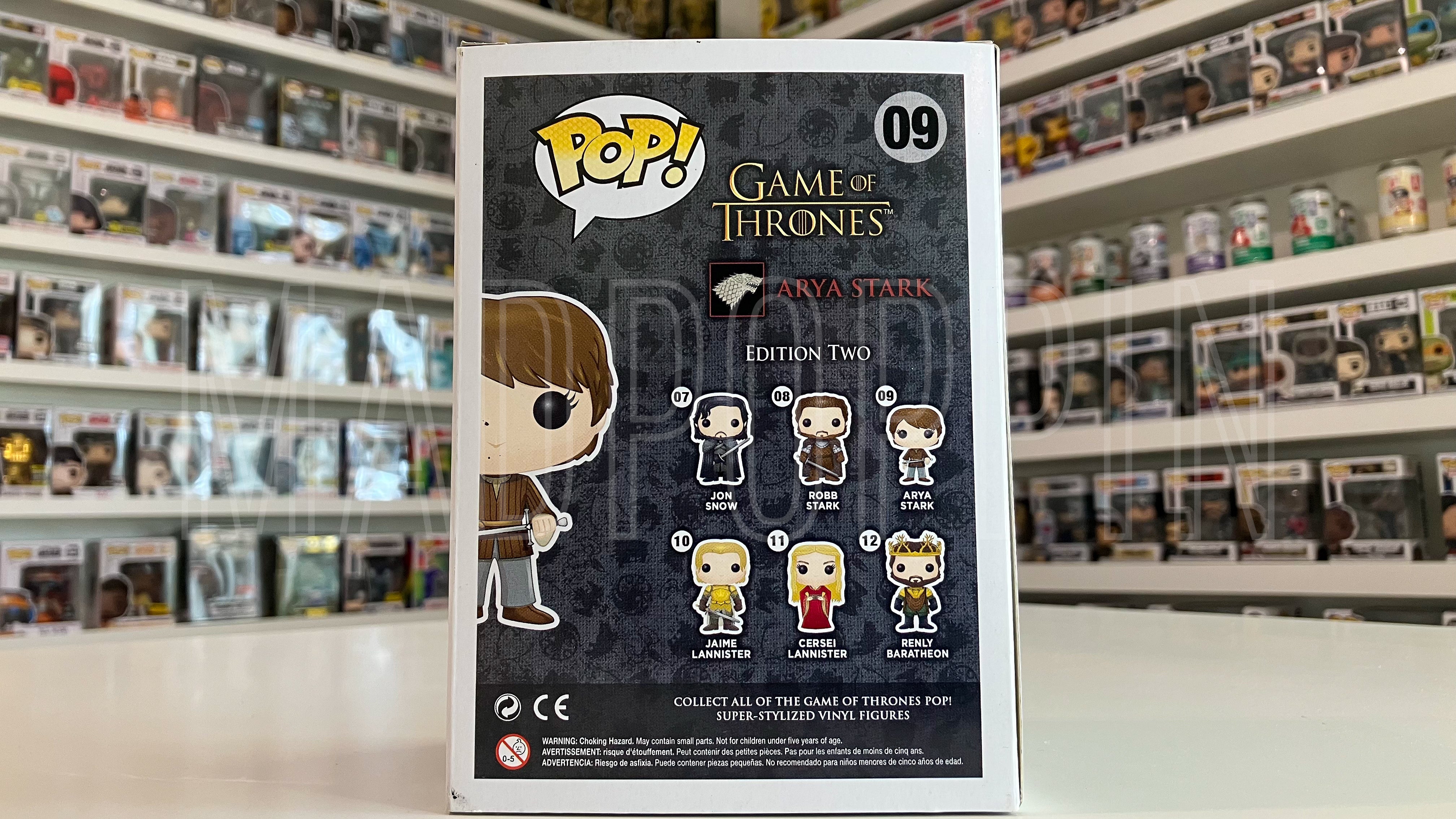 Funko POP! TV HBO Game of Thrones Arya Stark Original Release Vaulted #09