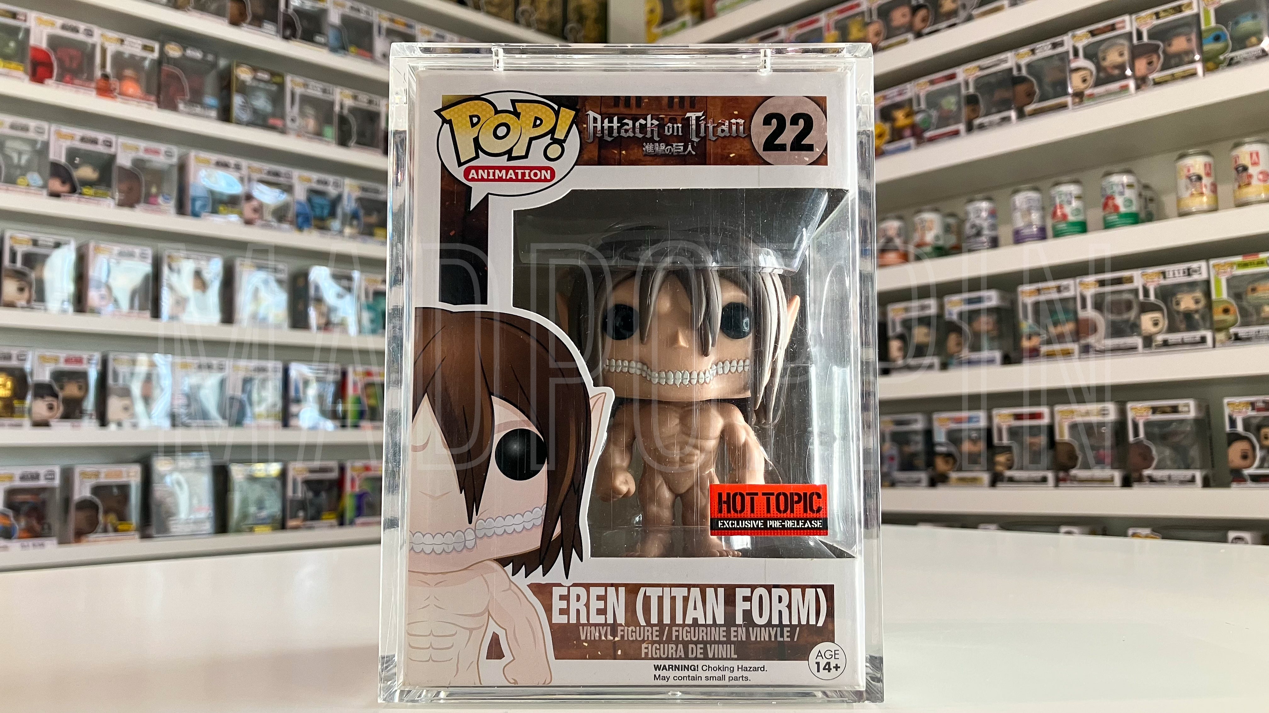 Funko POP! Attack on Titan Eren Titan Form Hot Topic Pre Release Exclusive #22