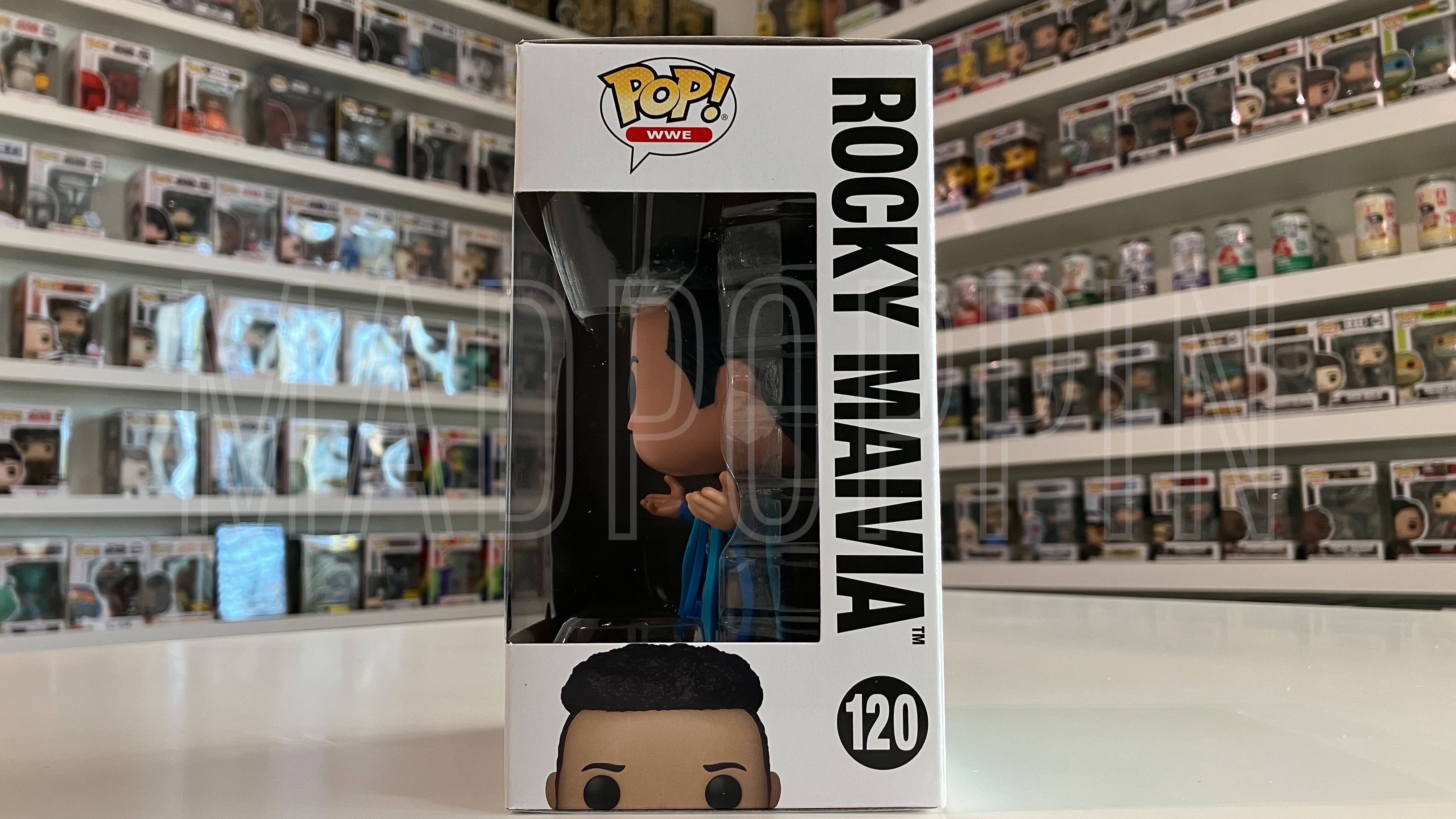Funko Pop WWE Dwayne Johnson Debut As Rocky Maivia 120