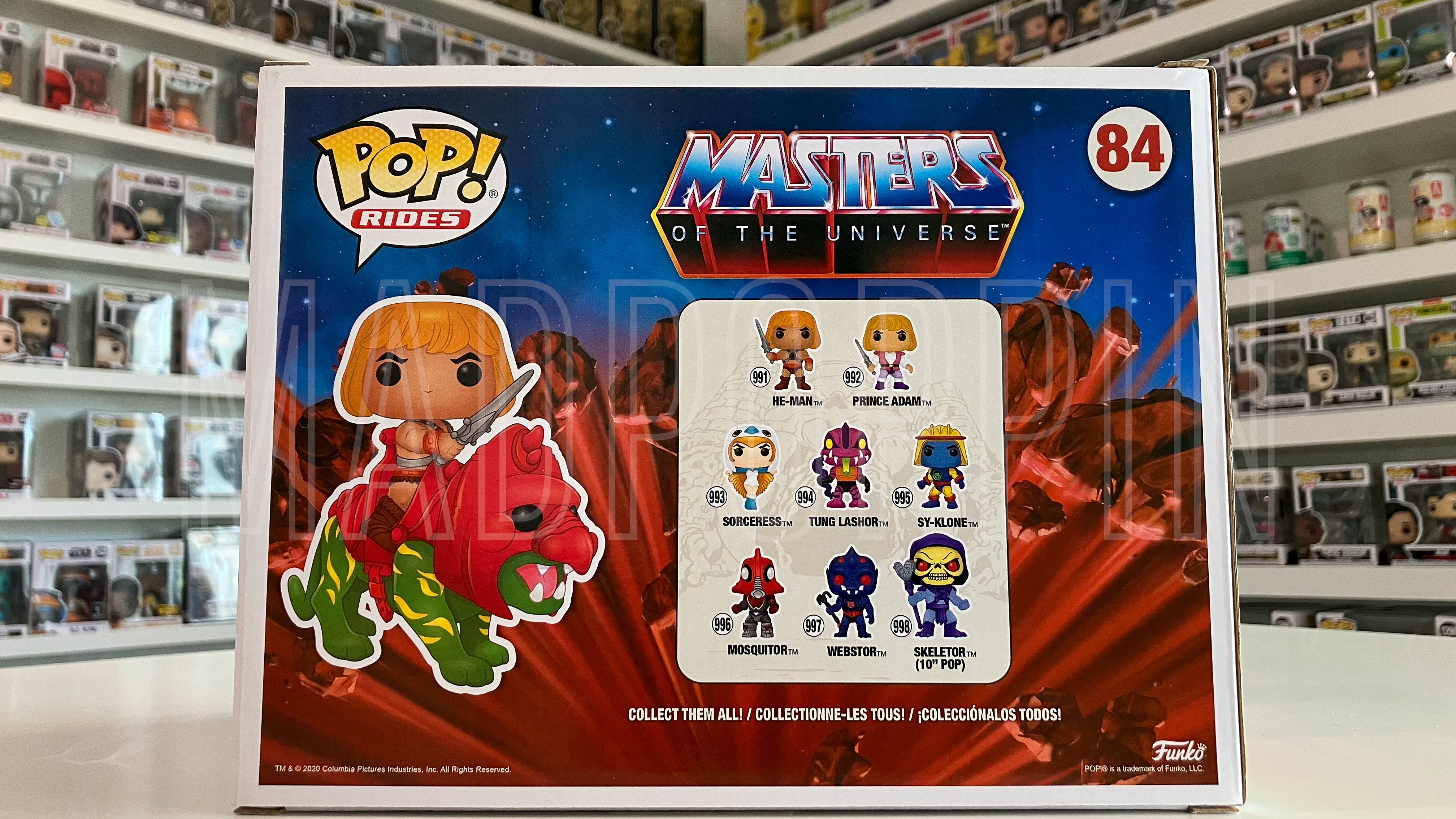 Funko POP! Rides Television Masters of the Universe He-Man on Battlecat #84