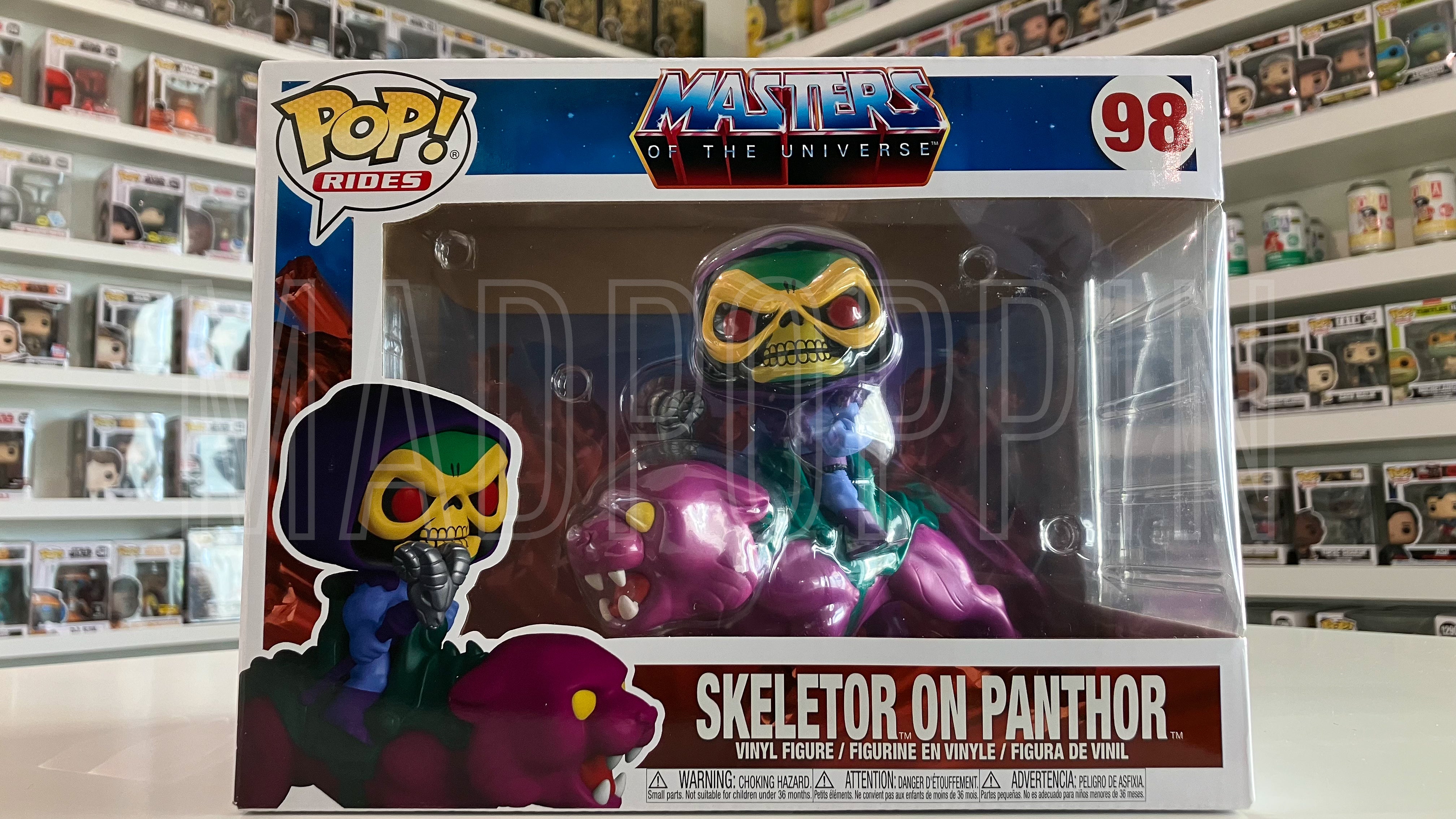 Funko POP! Rides: Retro Toys: Masters of the Universe Skeletor on Panthor #98