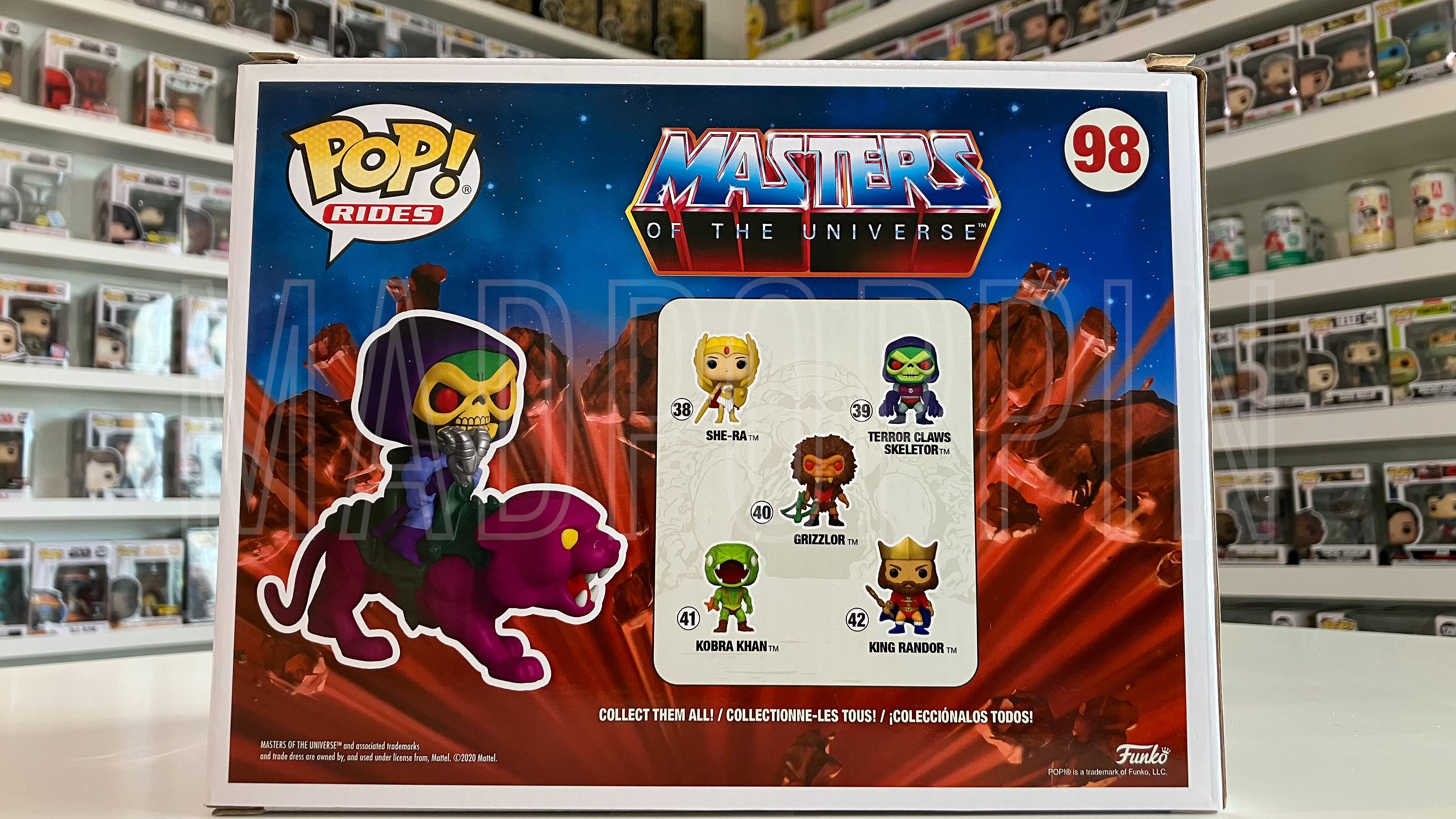 Funko POP! Rides: Retro Toys: Masters of the Universe Skeletor on Panthor #98