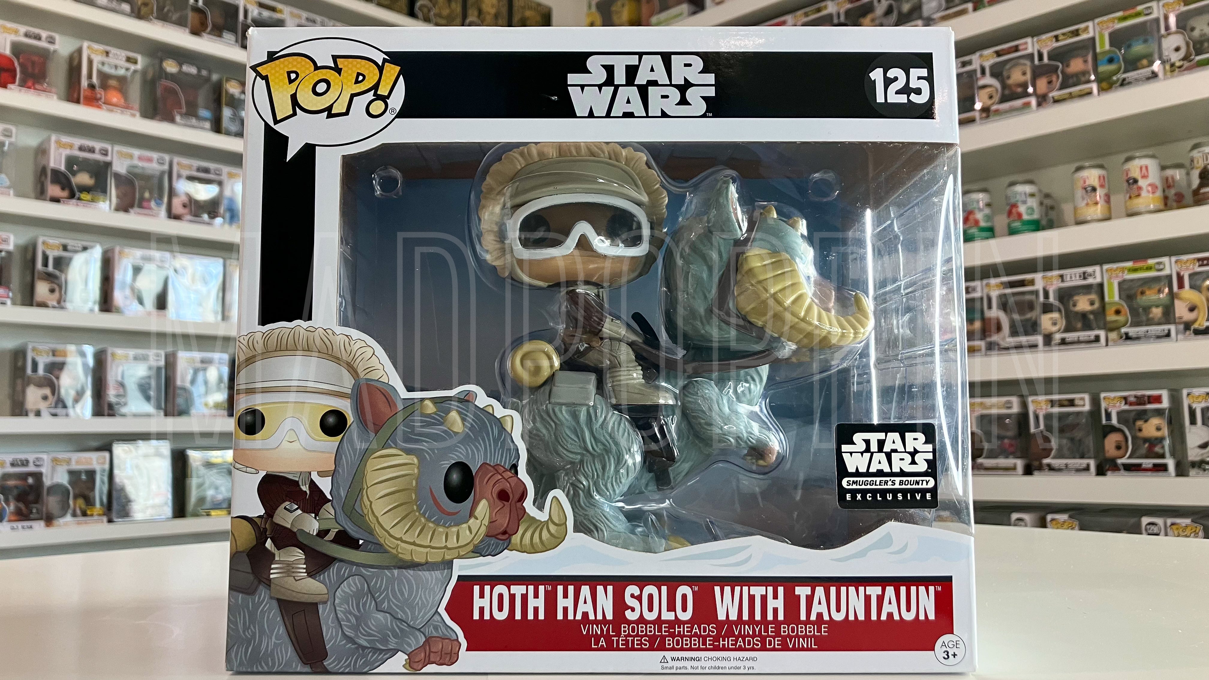 Funko POP! Star Wars Hoth Han Solo w/ TaunTaun Smugglers Bounty Exclusive #125