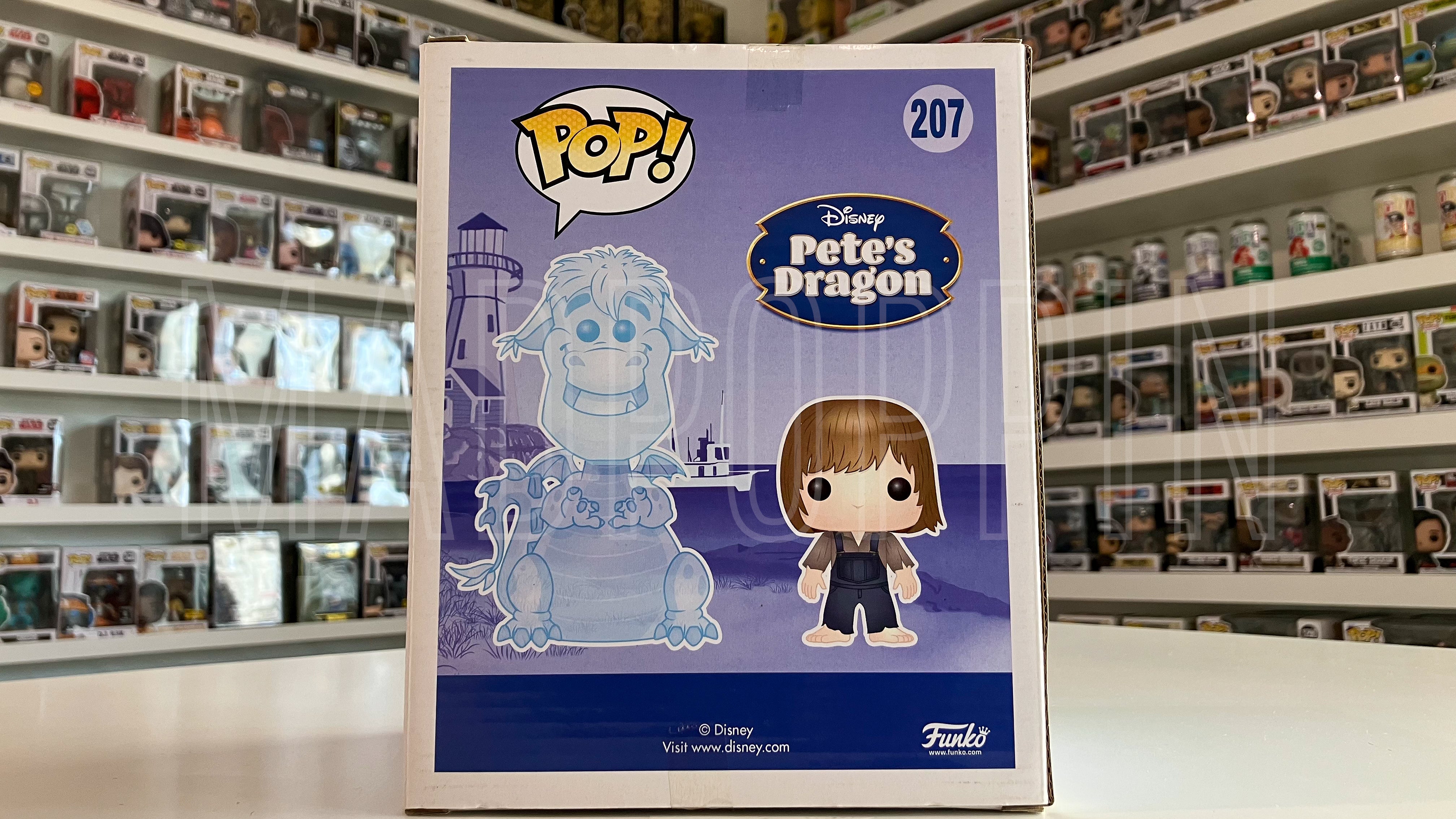 Funko POP! Disney Pete's Dragon Elliott Invisible & Pete 6 Inch Summer Con SDCC #207