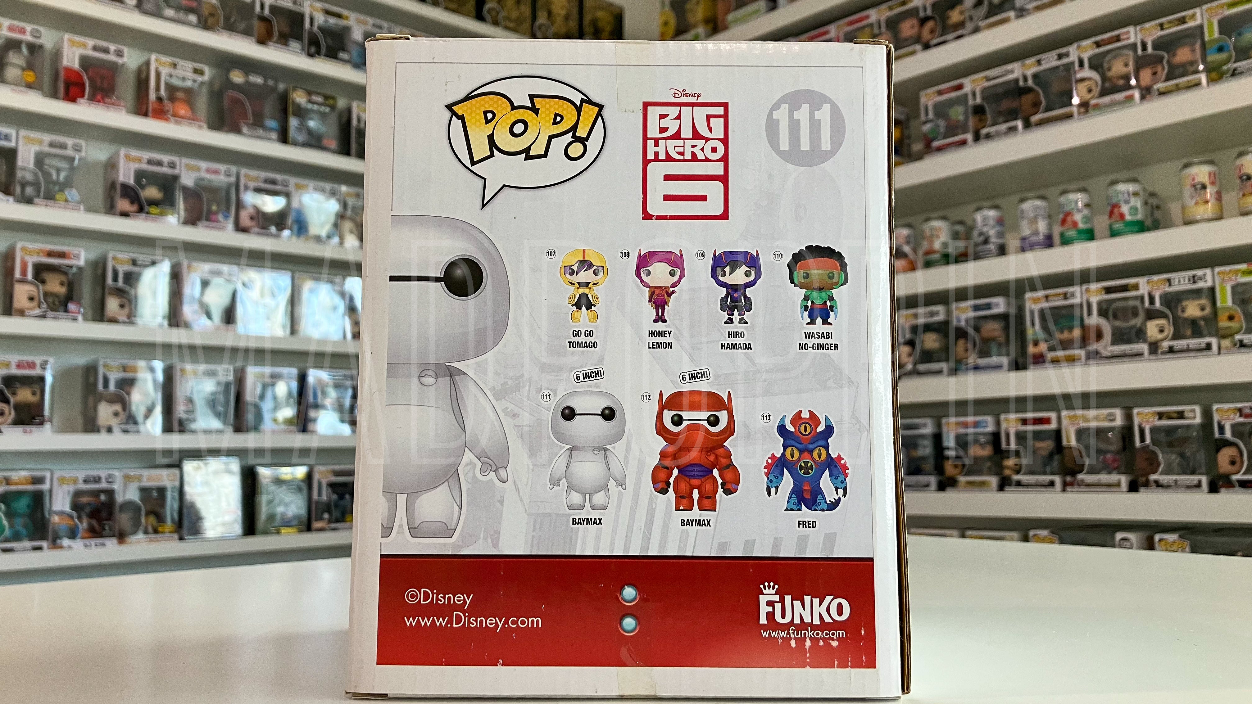 Funko POP! Disney: Big Hero 6 Baymax Vaulted #111