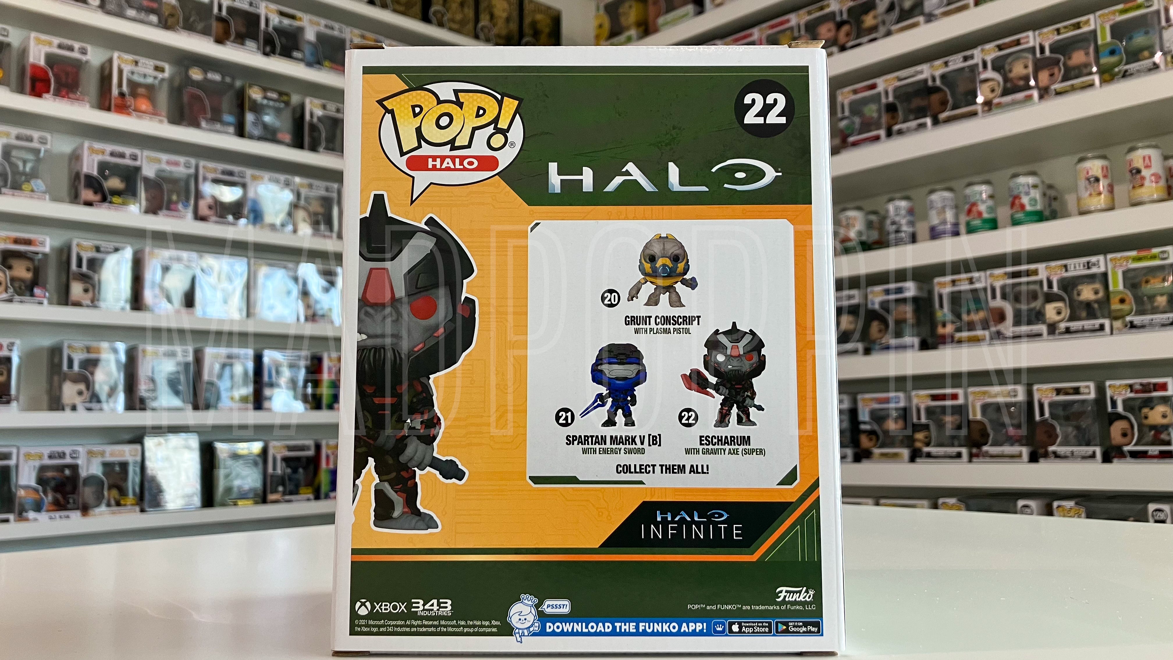 Funko POP! Halo Infinte Escharum with Gravity Axe #22