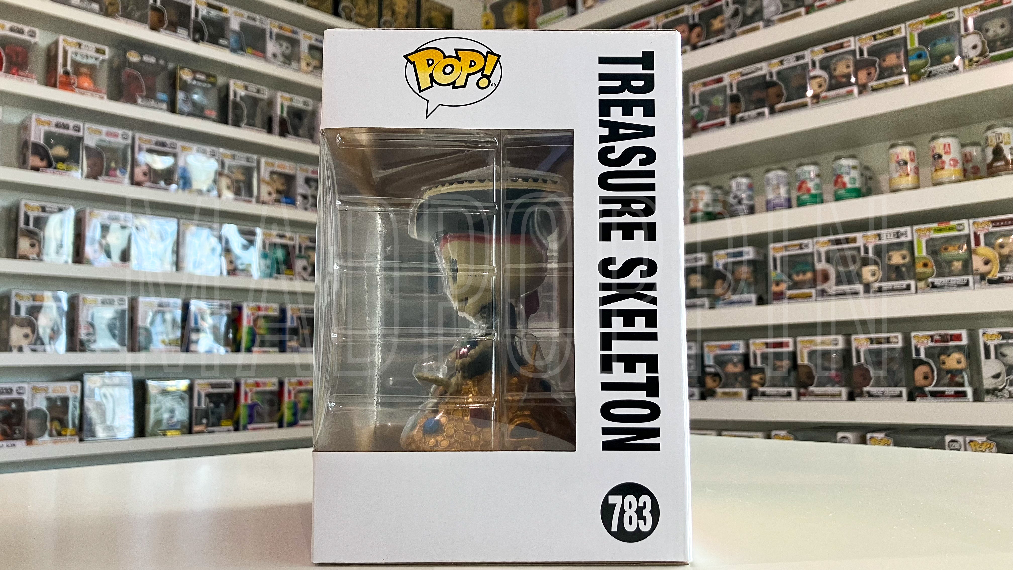Funko POP Pirates of the Caribbean Treasure Skeleton Jolly Roger Disney Park 783