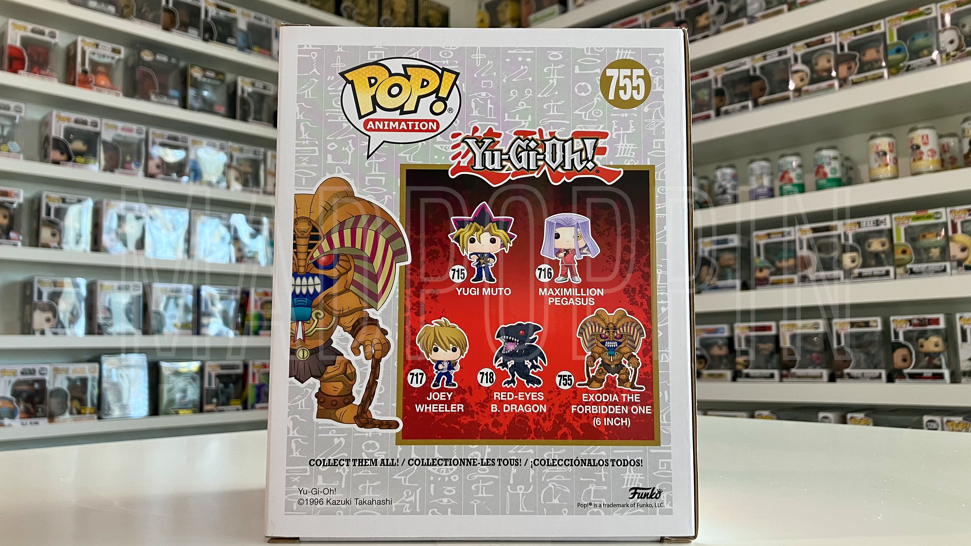 Funko POP! Anime Yu-Gi-Oh! Exodia The Forbidden One 6 Inch #755