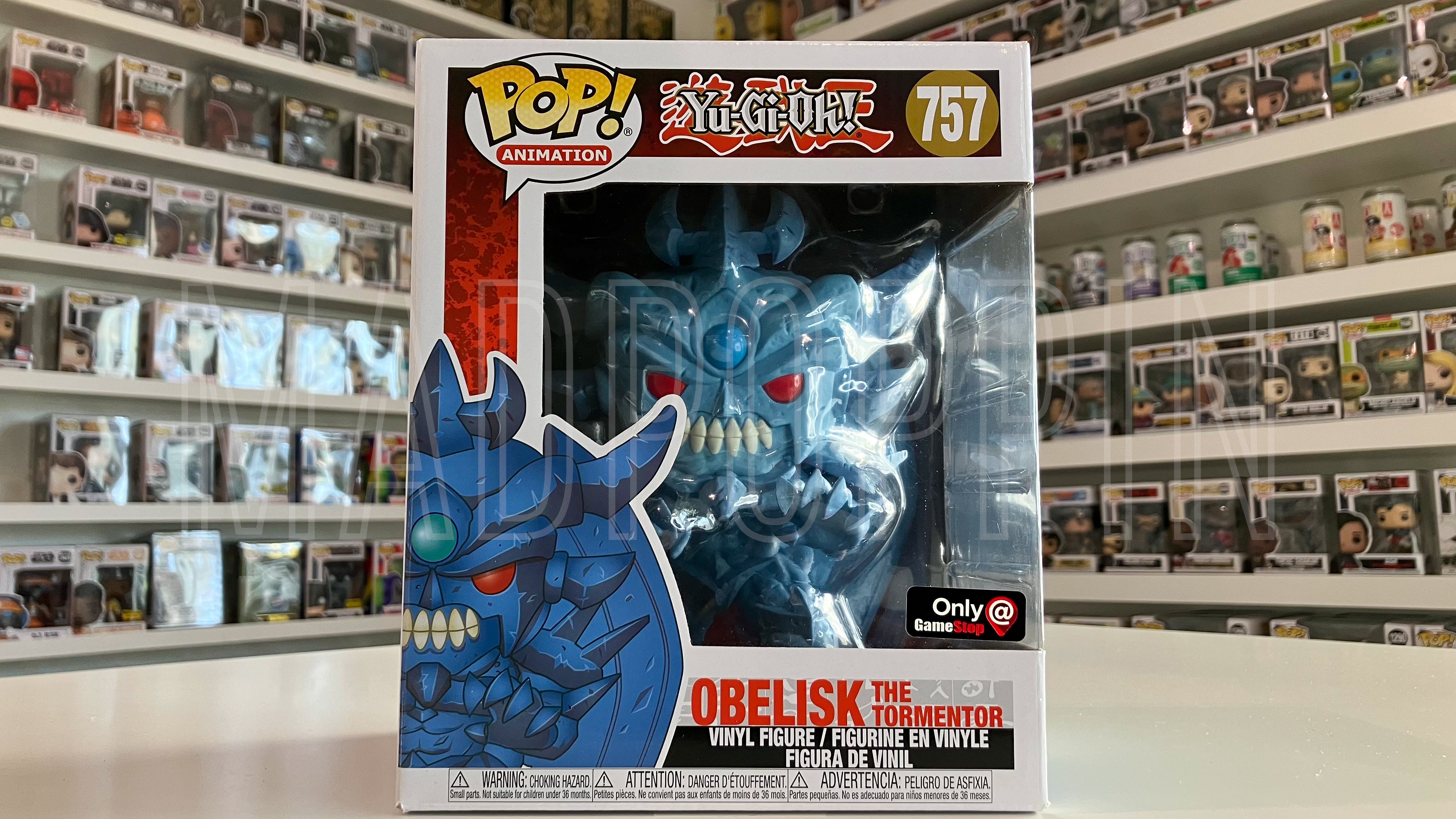 Funko POP! Anime Yu-Gi-Oh! Obelisk The Tormentor 6 Inch GameStop Exclusive #757