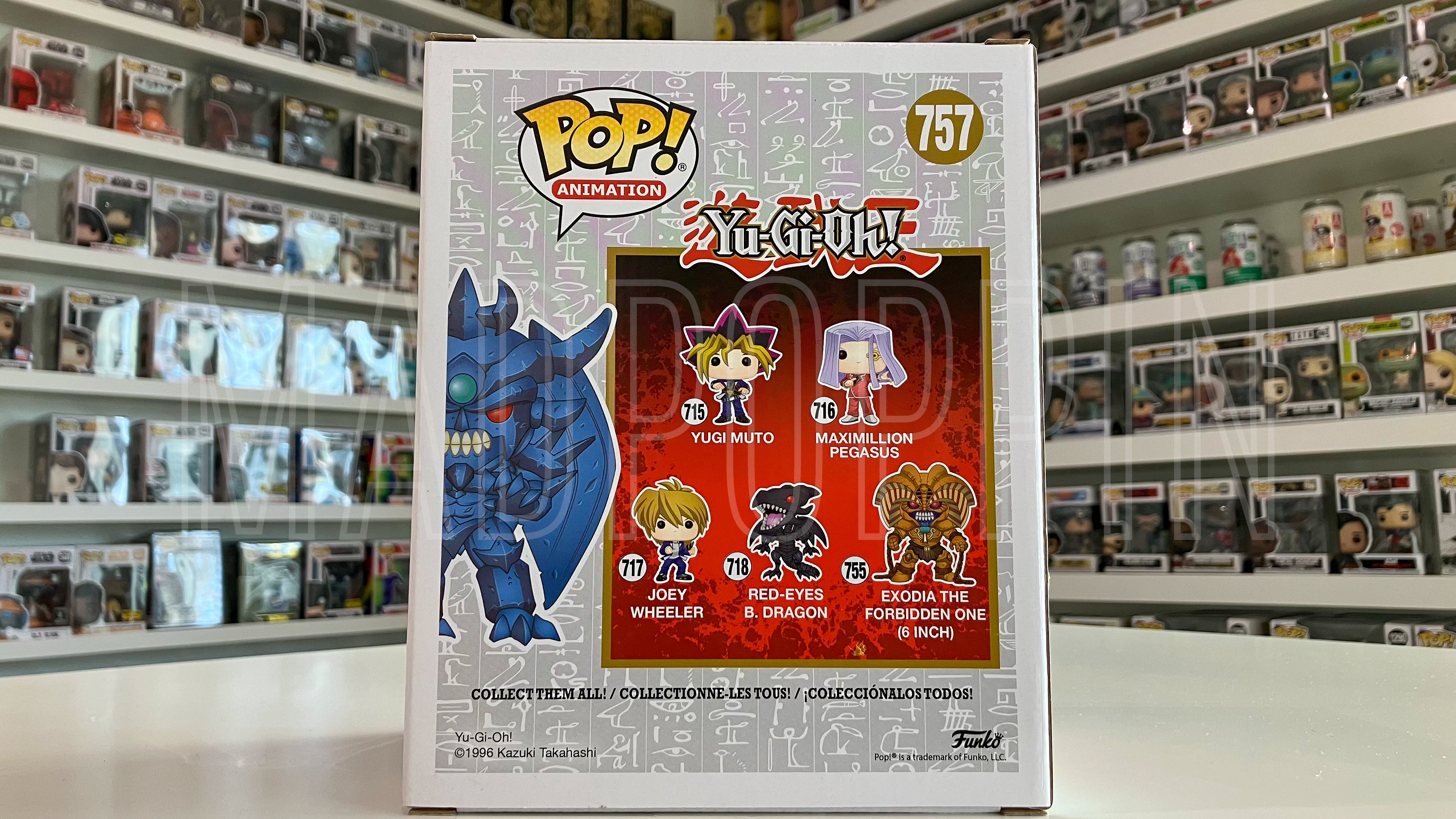 Funko POP! Anime Yu-Gi-Oh! Obelisk The Tormentor 6 Inch GameStop Exclusive #757