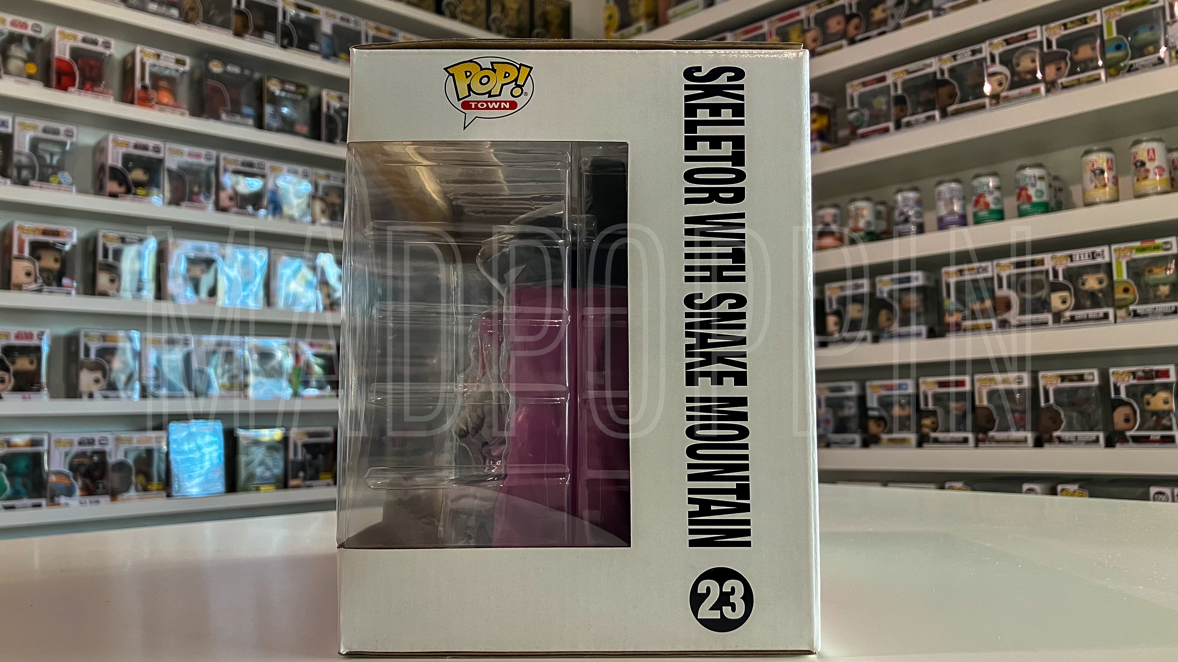 Funko POP! Town Masters of the Universe Skeletor with Snake Mountain #23