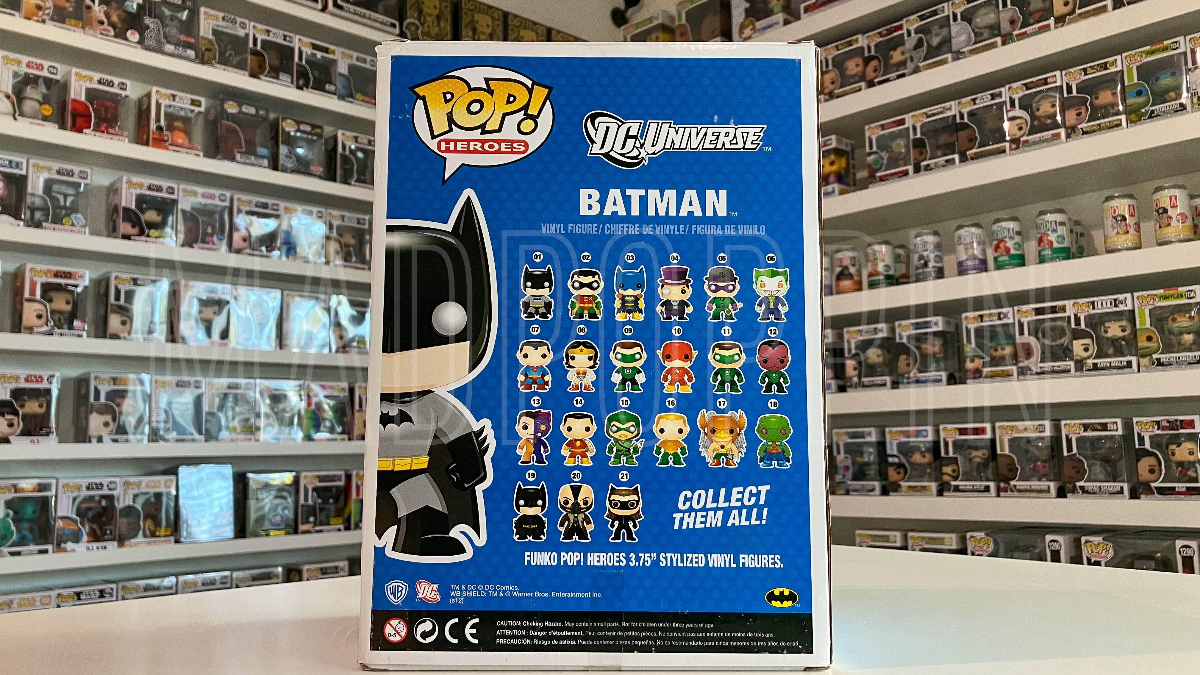 Funko POP! Heroes DC Universe Batman Giant 9 Inch Jumbo Vaulted