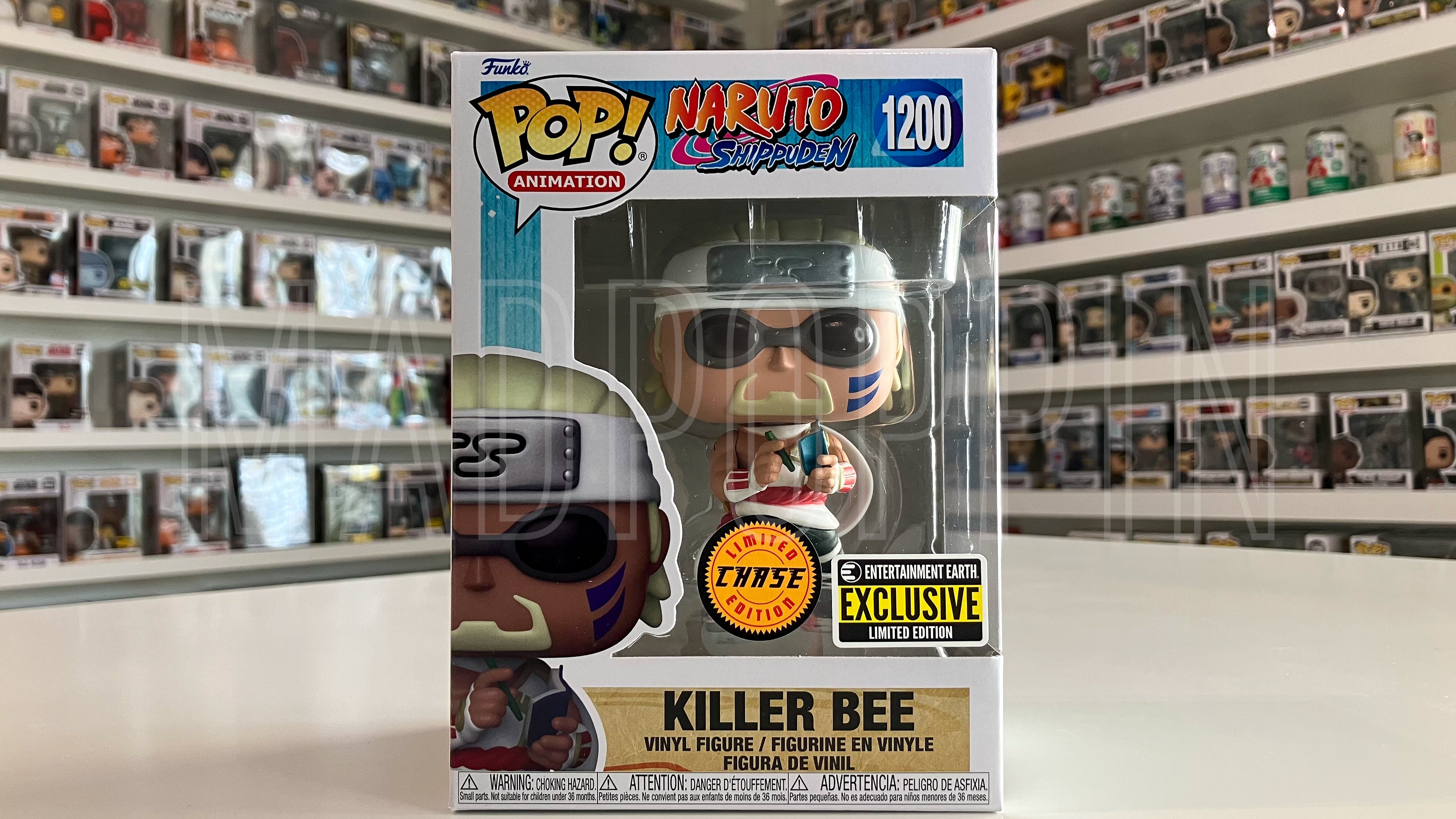 Funko POP! Naruto Shippuden Killer Bee Rhyme Notebook Entertainment Earth #1200