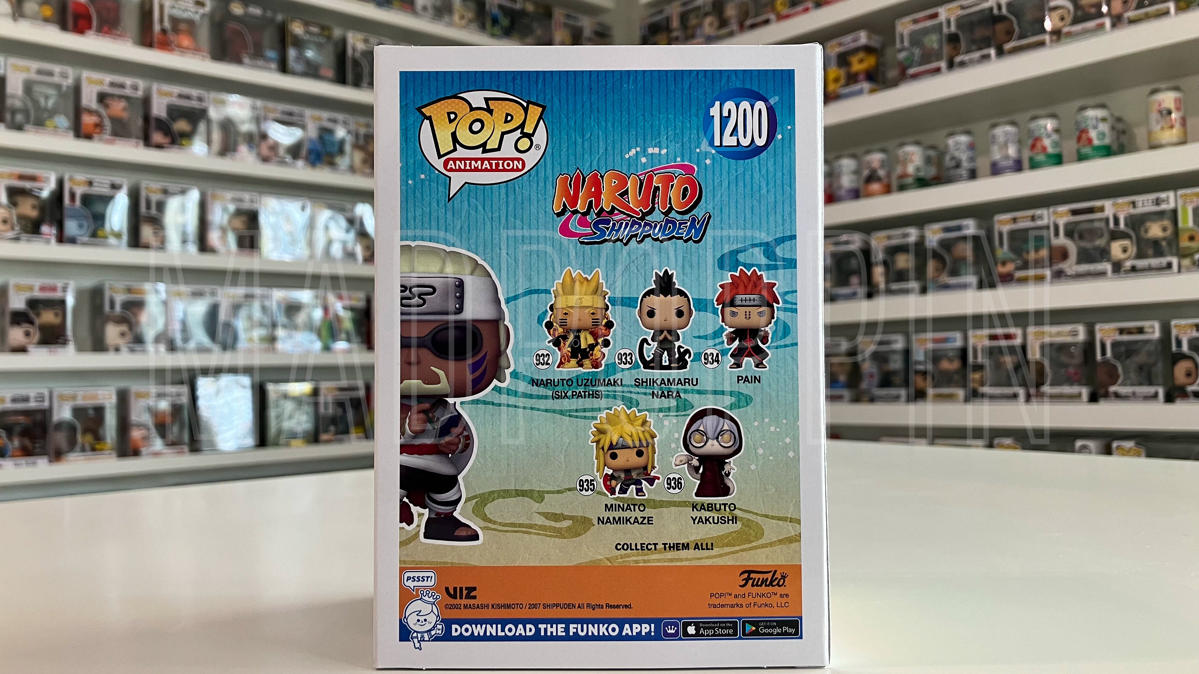 Funko POP! Naruto Shippuden Killer Bee Rhyme Notebook Entertainment Earth #1200