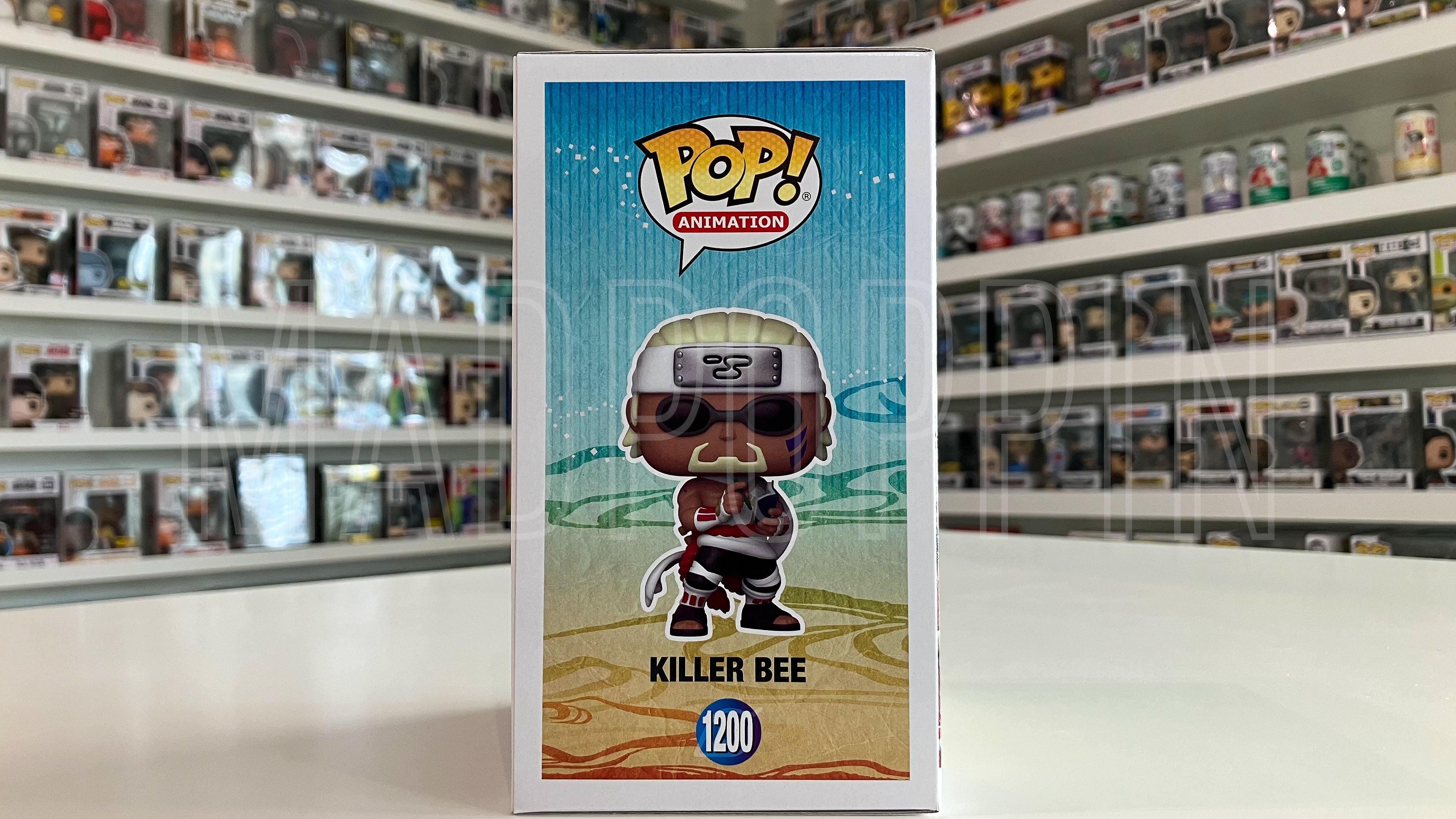 Funko POP! Naruto Shippuden Killer Bee Rhyme Notebook Entertainment Earth #1200