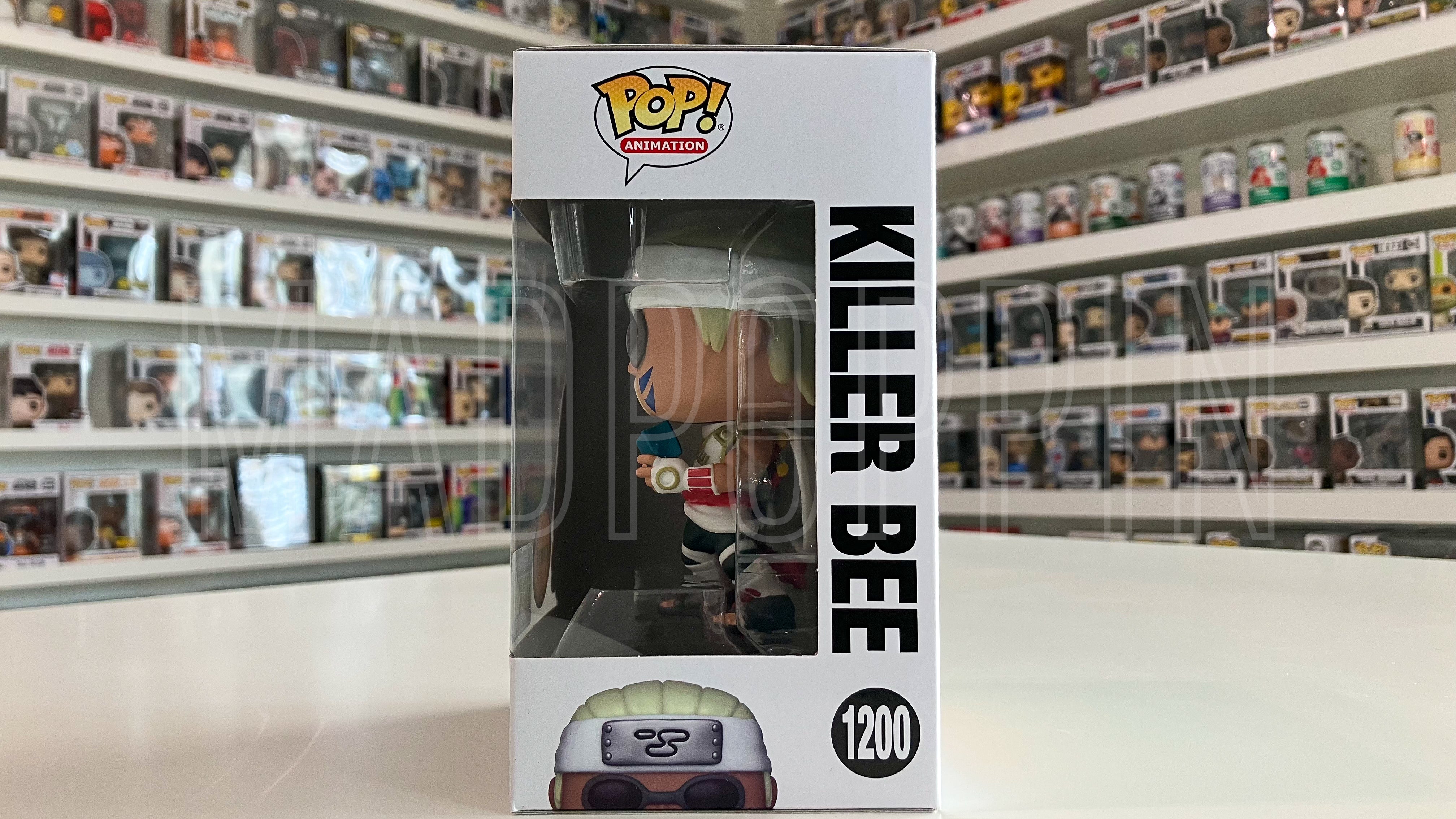 Funko POP! Naruto Shippuden Killer Bee Rhyme Notebook Entertainment Earth #1200