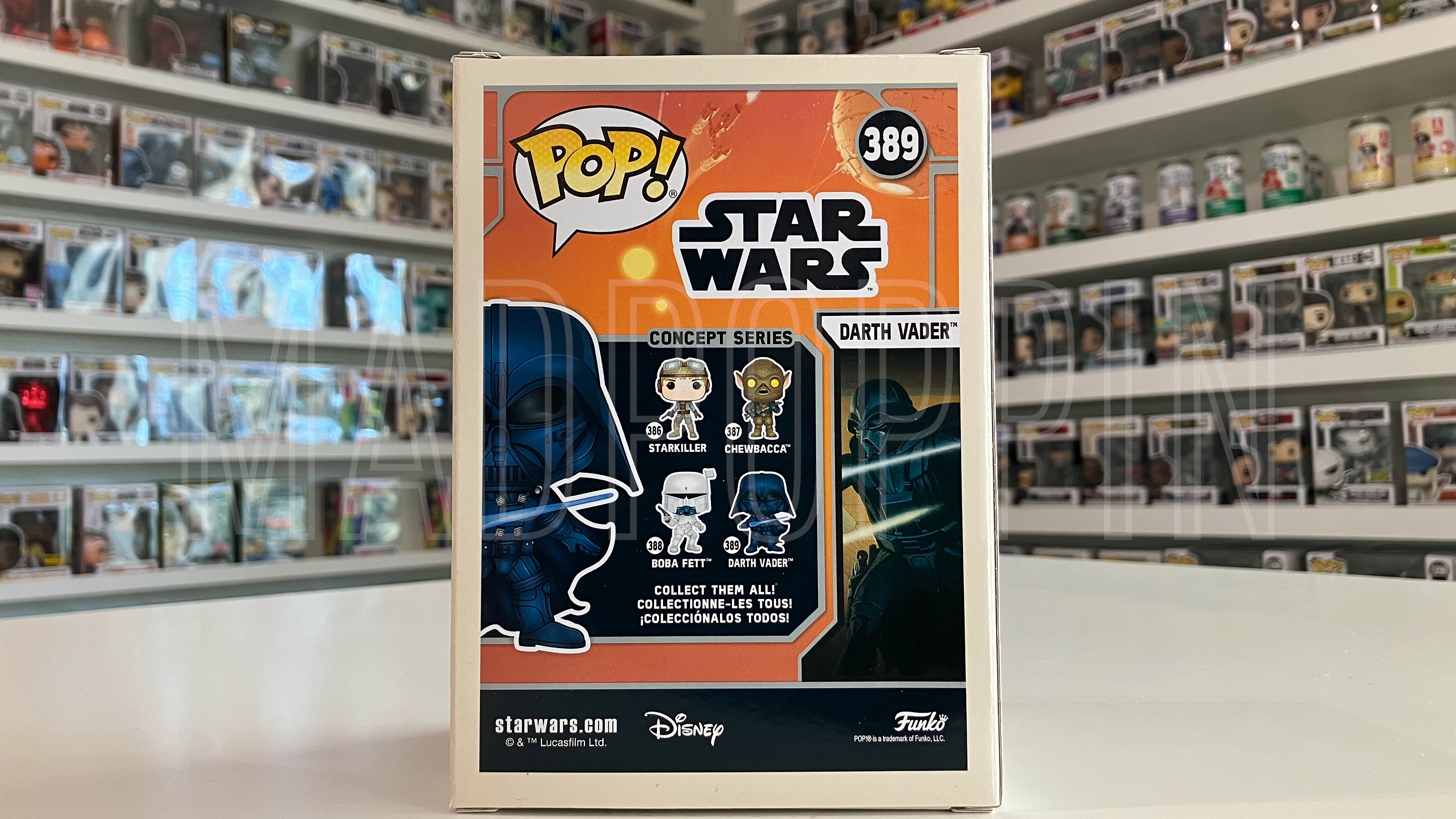 Funko Pop Star Wars Galactic Convention Concept Series Darth Vader #389