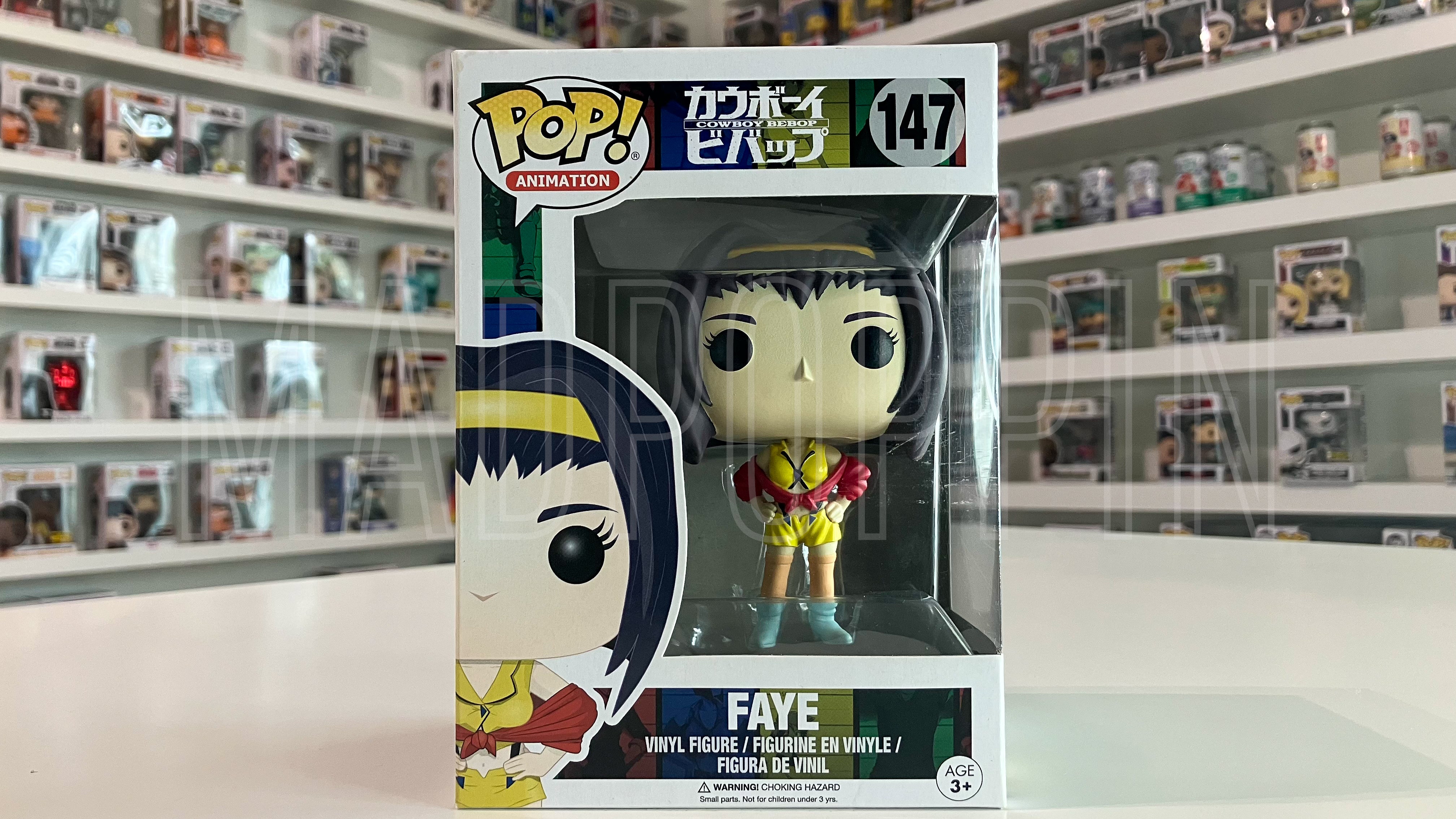 Funko POP! Anime Cowboy Bebop Faye Vaulted #147