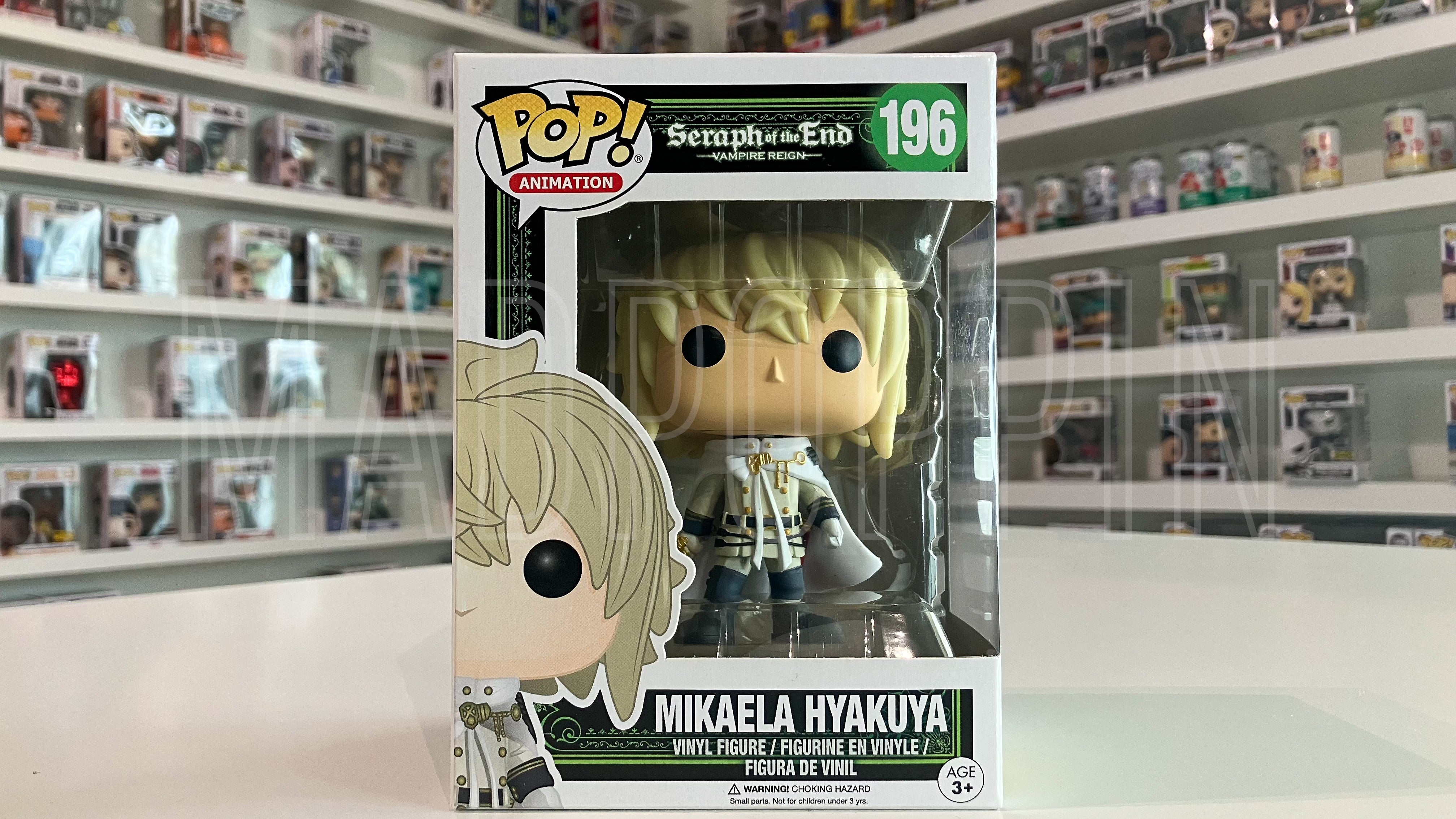 Funko POP! Seraph of The End Vampire Reign Mikaela Hyakuya Vaulted #196