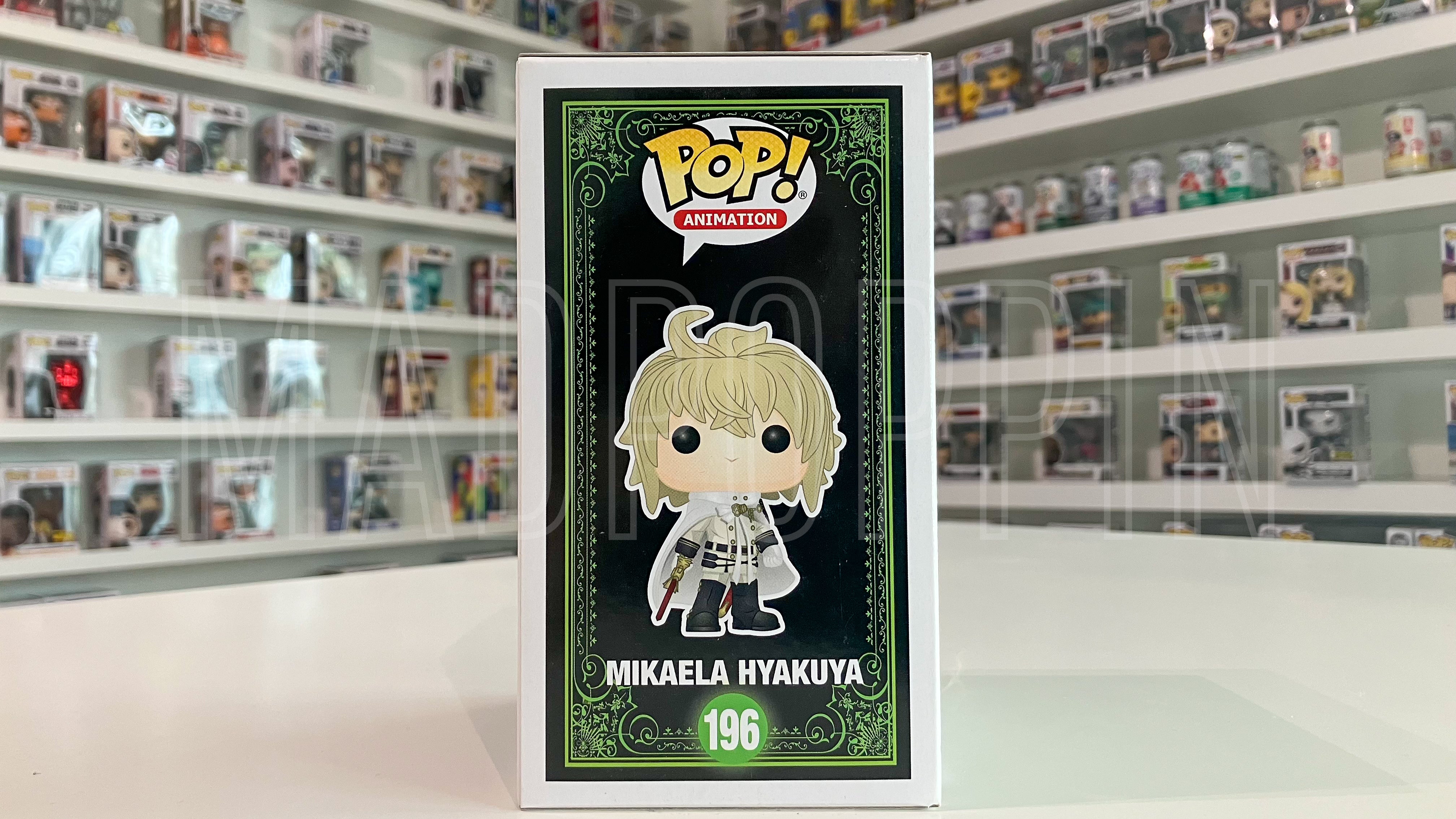 Funko POP! Seraph of The End Vampire Reign Mikaela Hyakuya Vaulted #196
